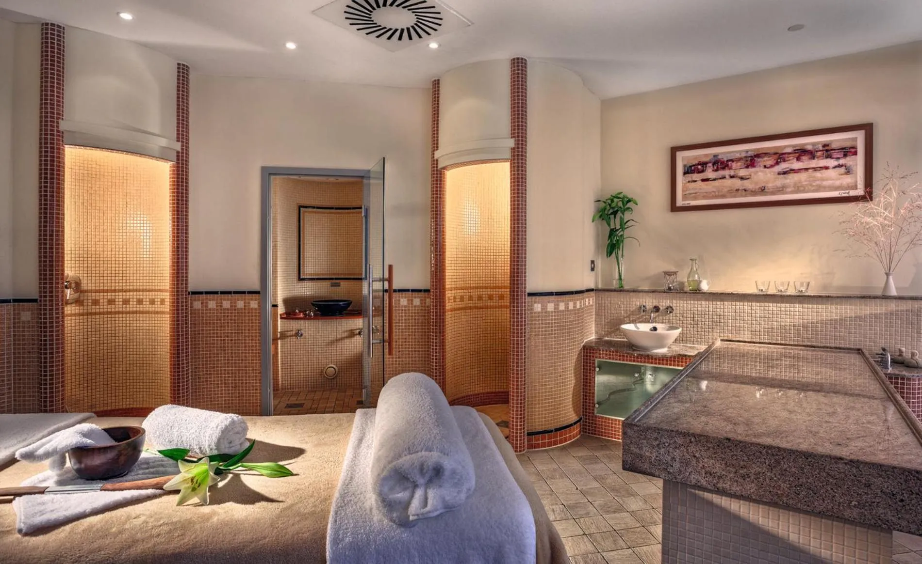 Sauna in Suite Hotel Binz Familienhotel Rügen