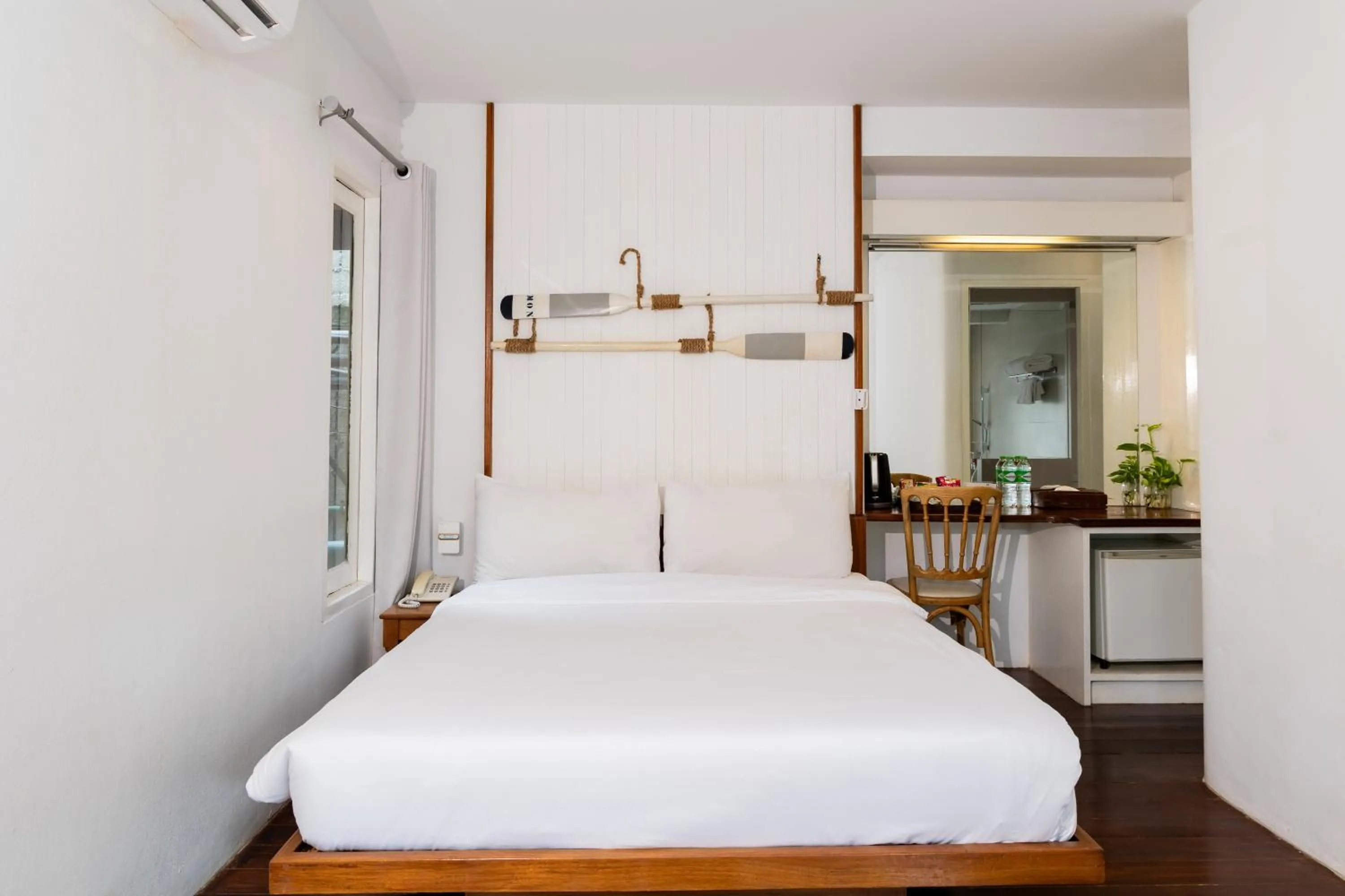 Bed in Malibu Beach Resort