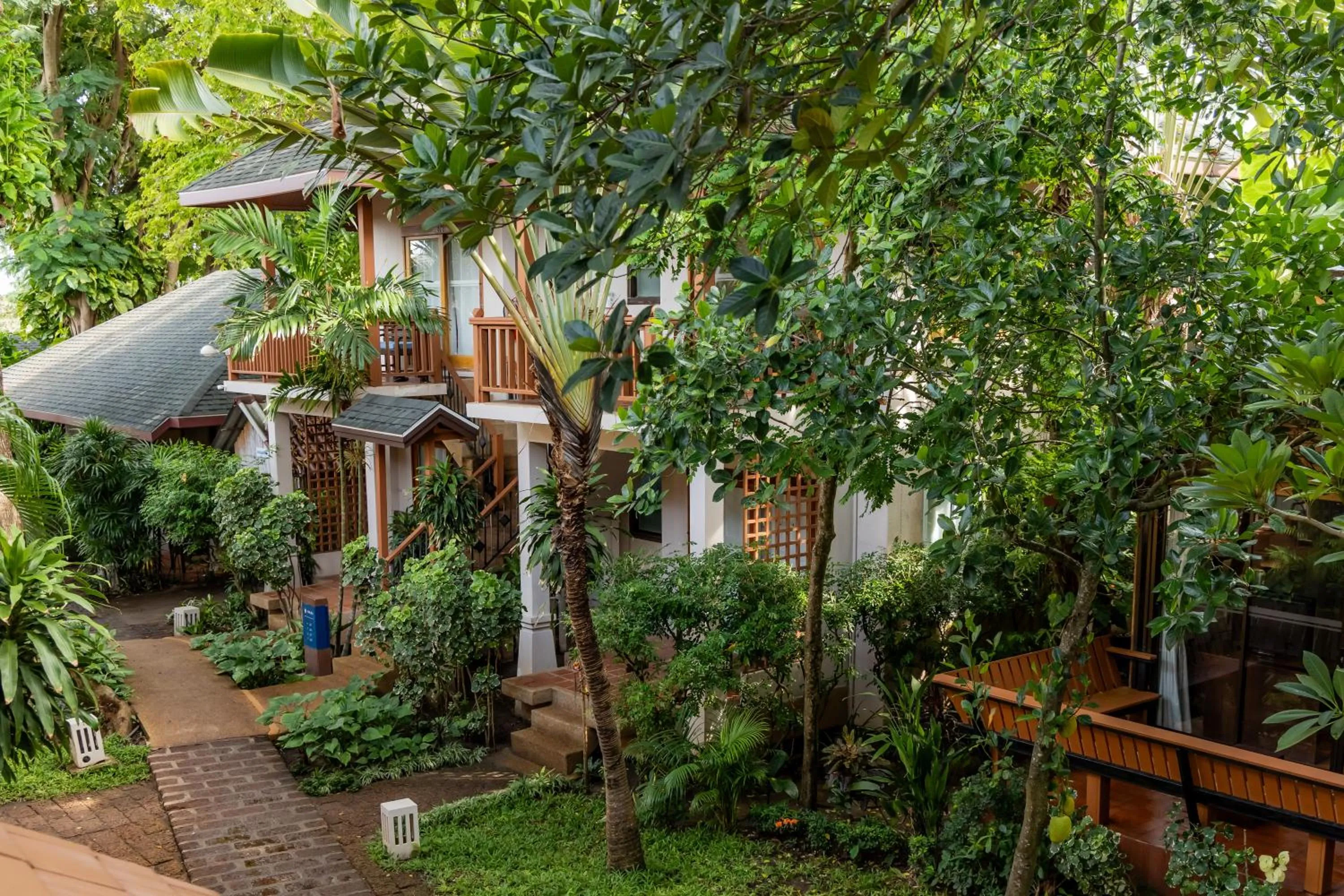 Natural landscape in Malibu Beach Resort