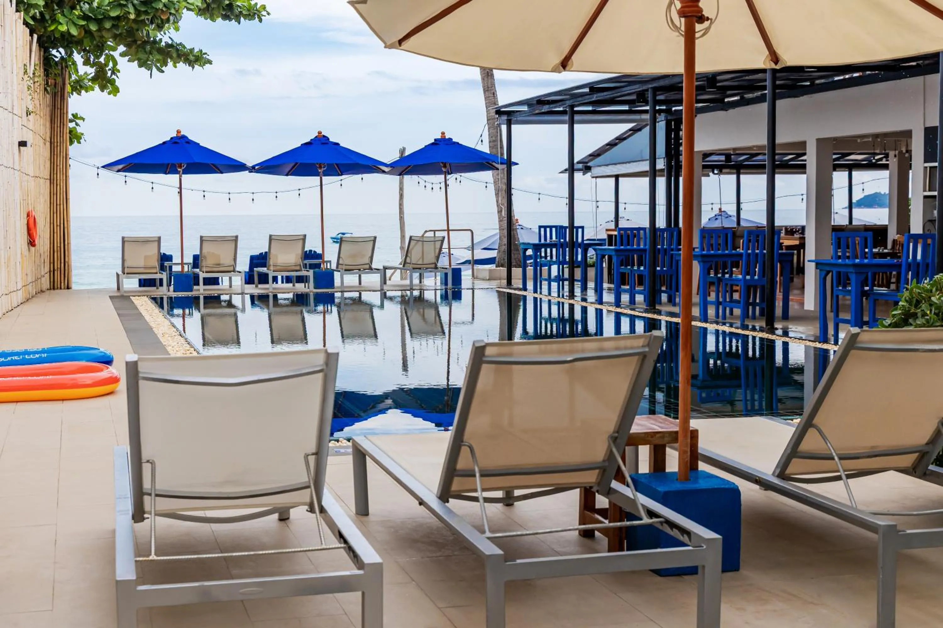 Pool view in Malibu Beach Resort