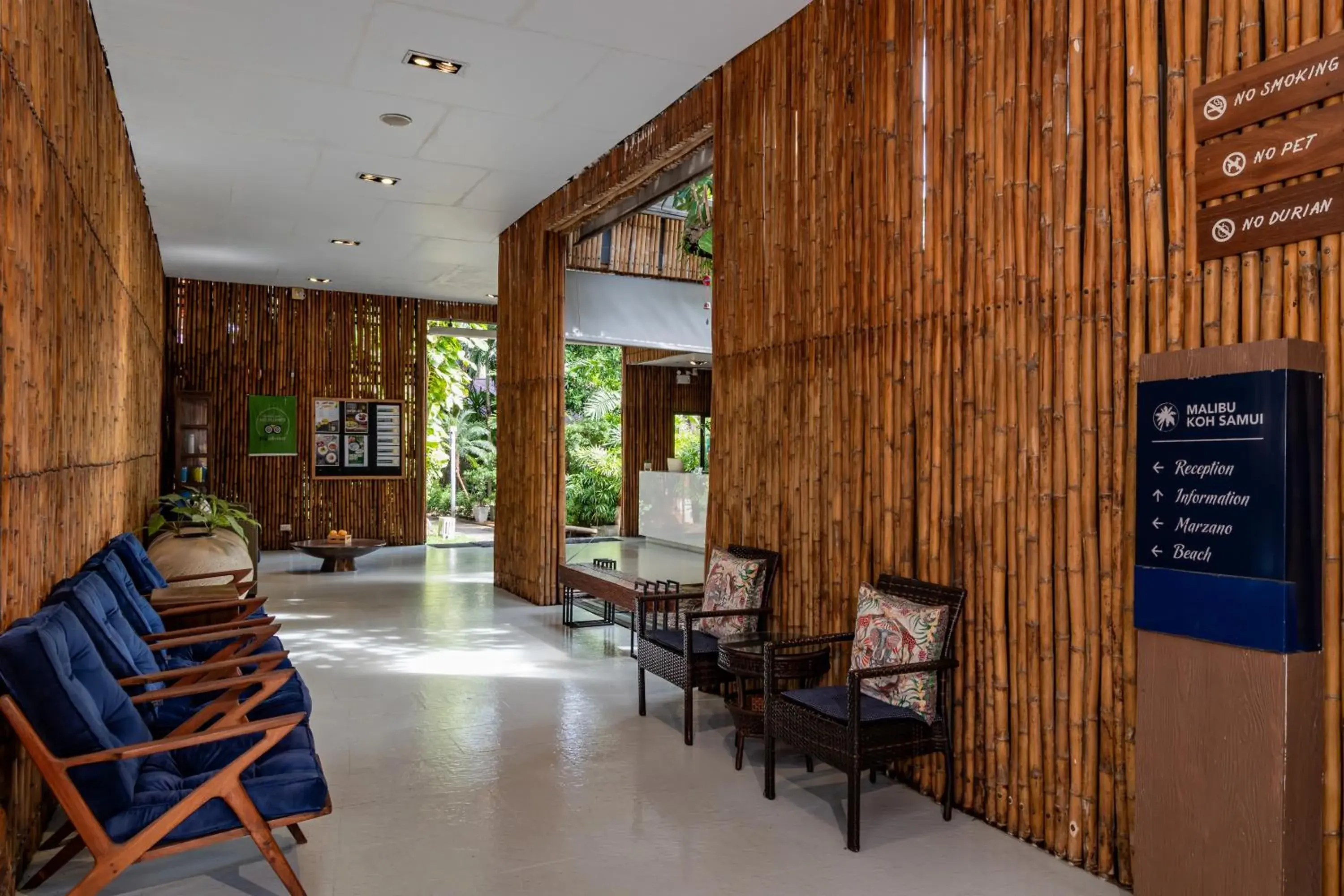 Lobby or reception in Malibu Beach Resort Lobby or reception in Malibu Beach Resort