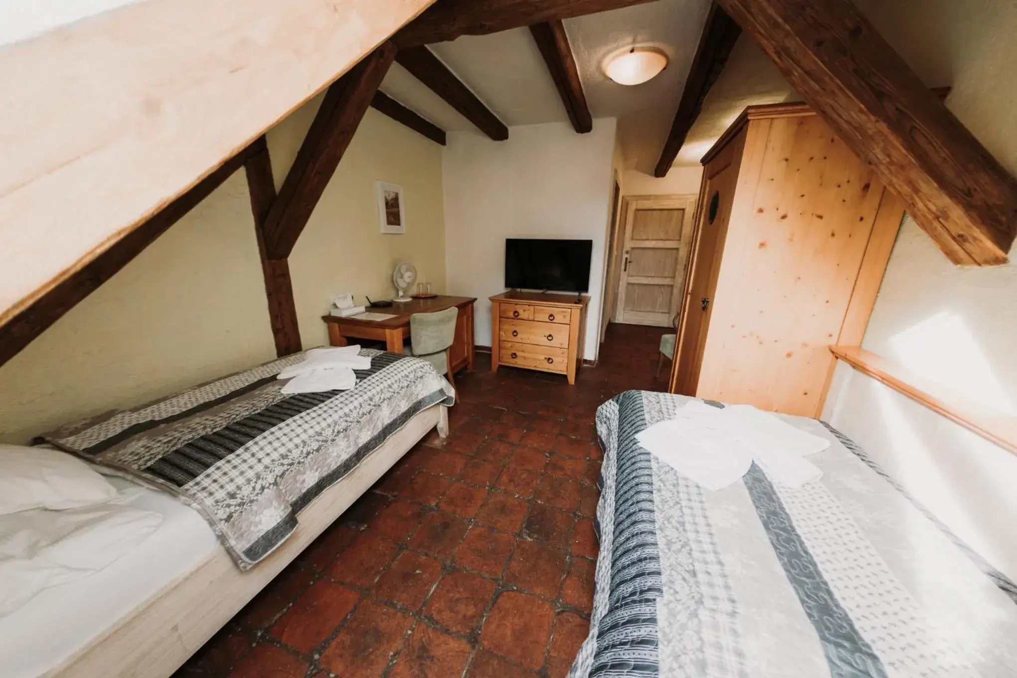Twin Room - single occupancy in Hotel U Hrabenky Twin Room - single occupancy in Hotel U Hrabenky