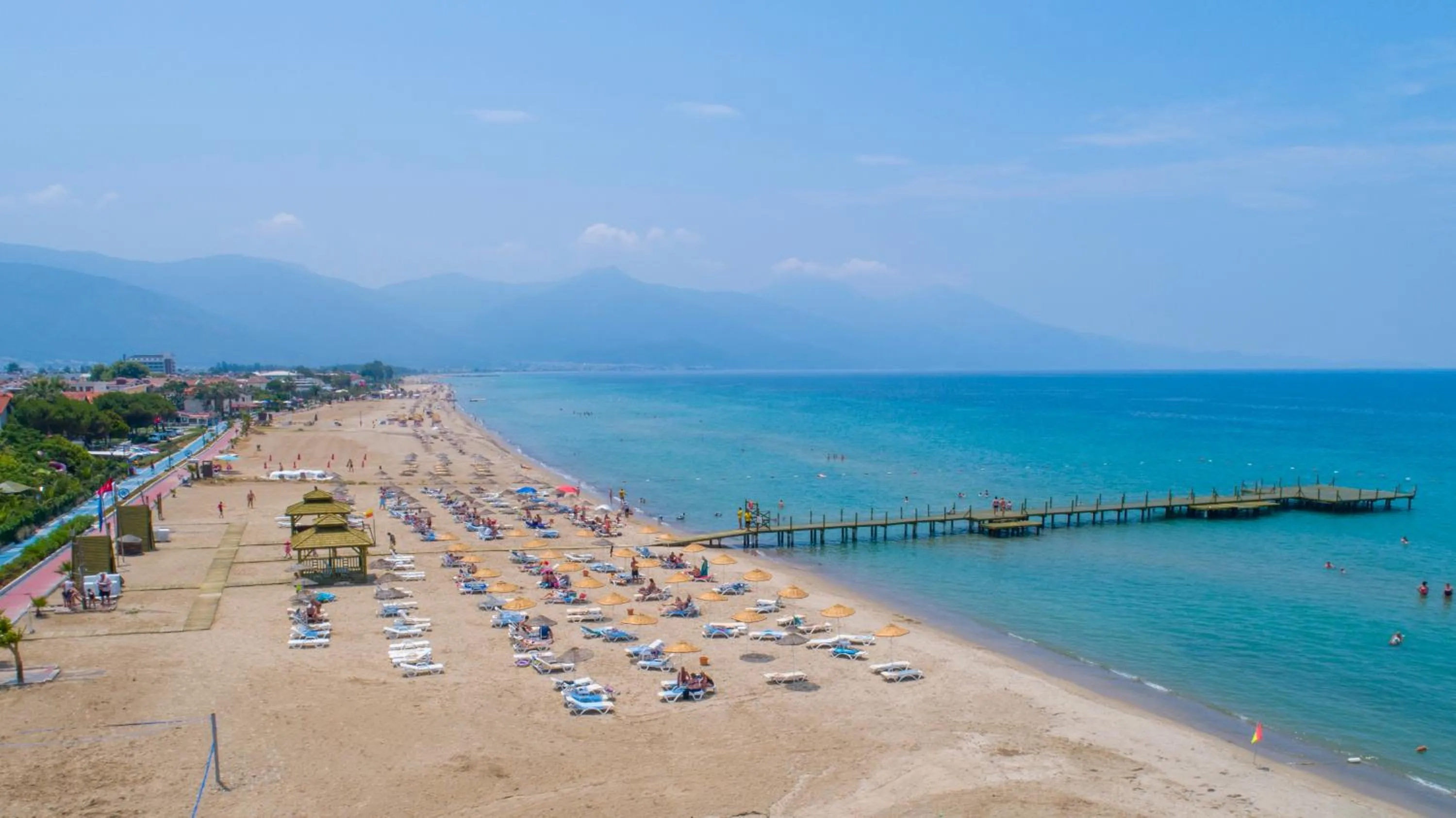 Beach in Grand Belish Hotel