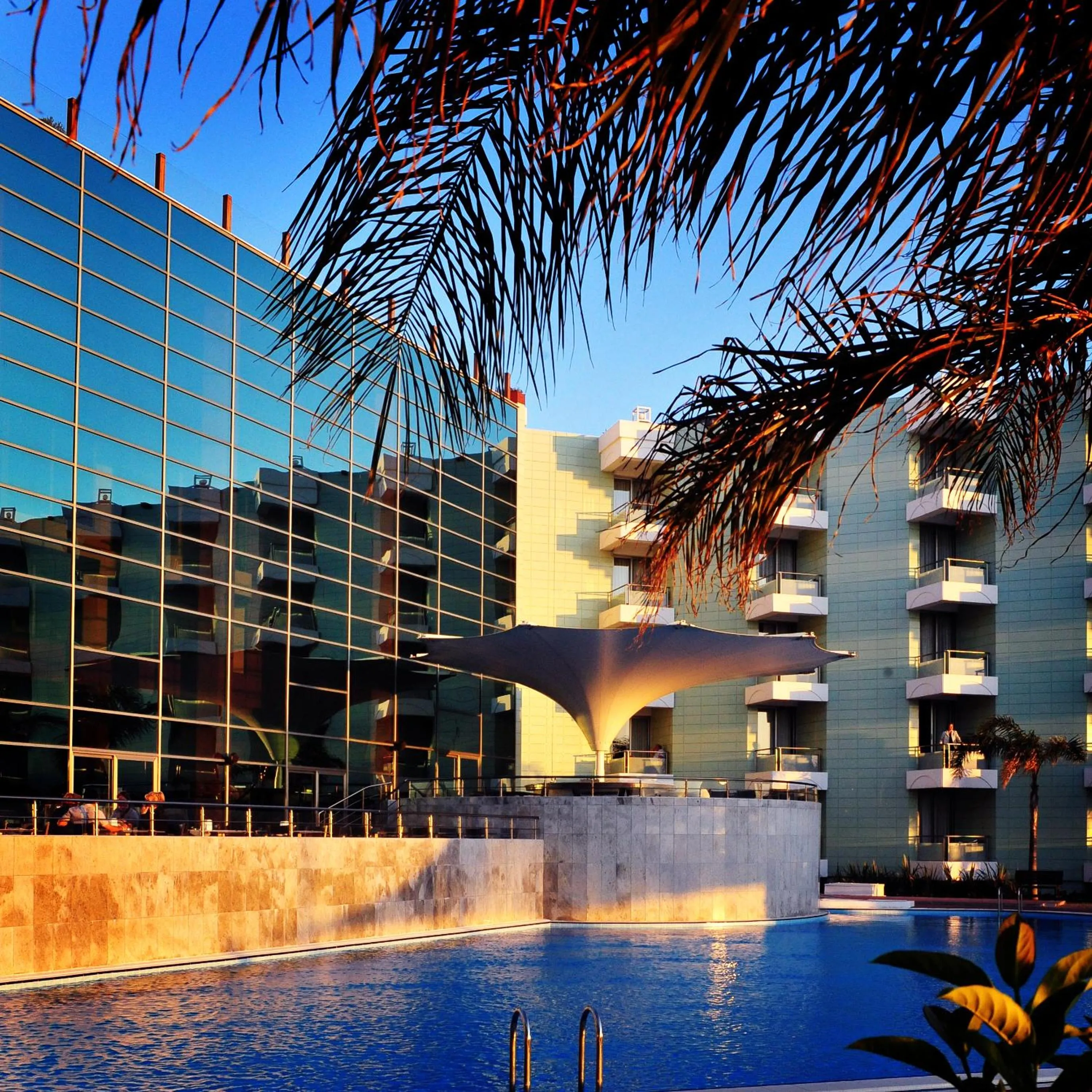 Swimming pool in Grand Belish Hotel