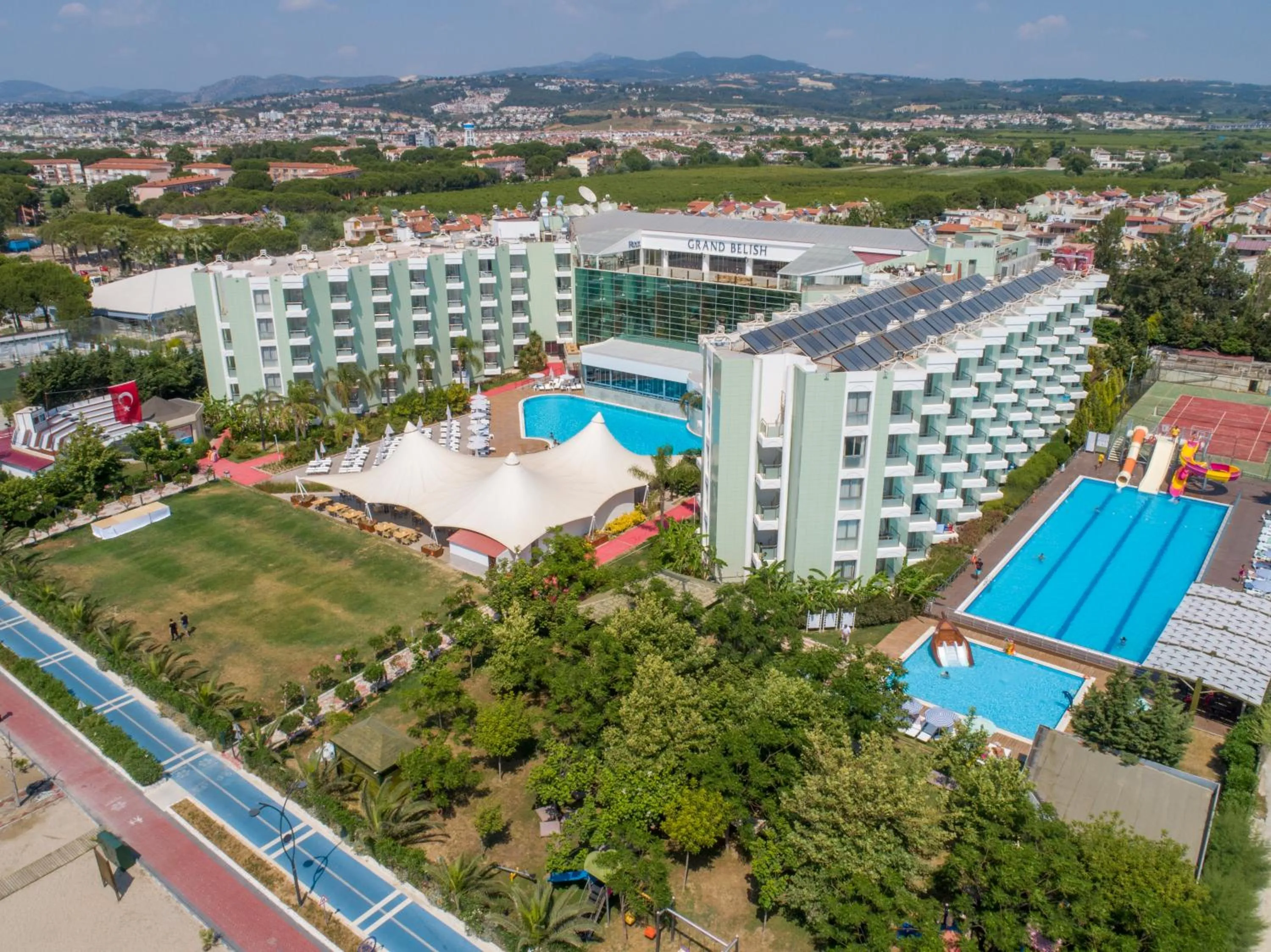 Bird's eye view in Grand Belish Hotel