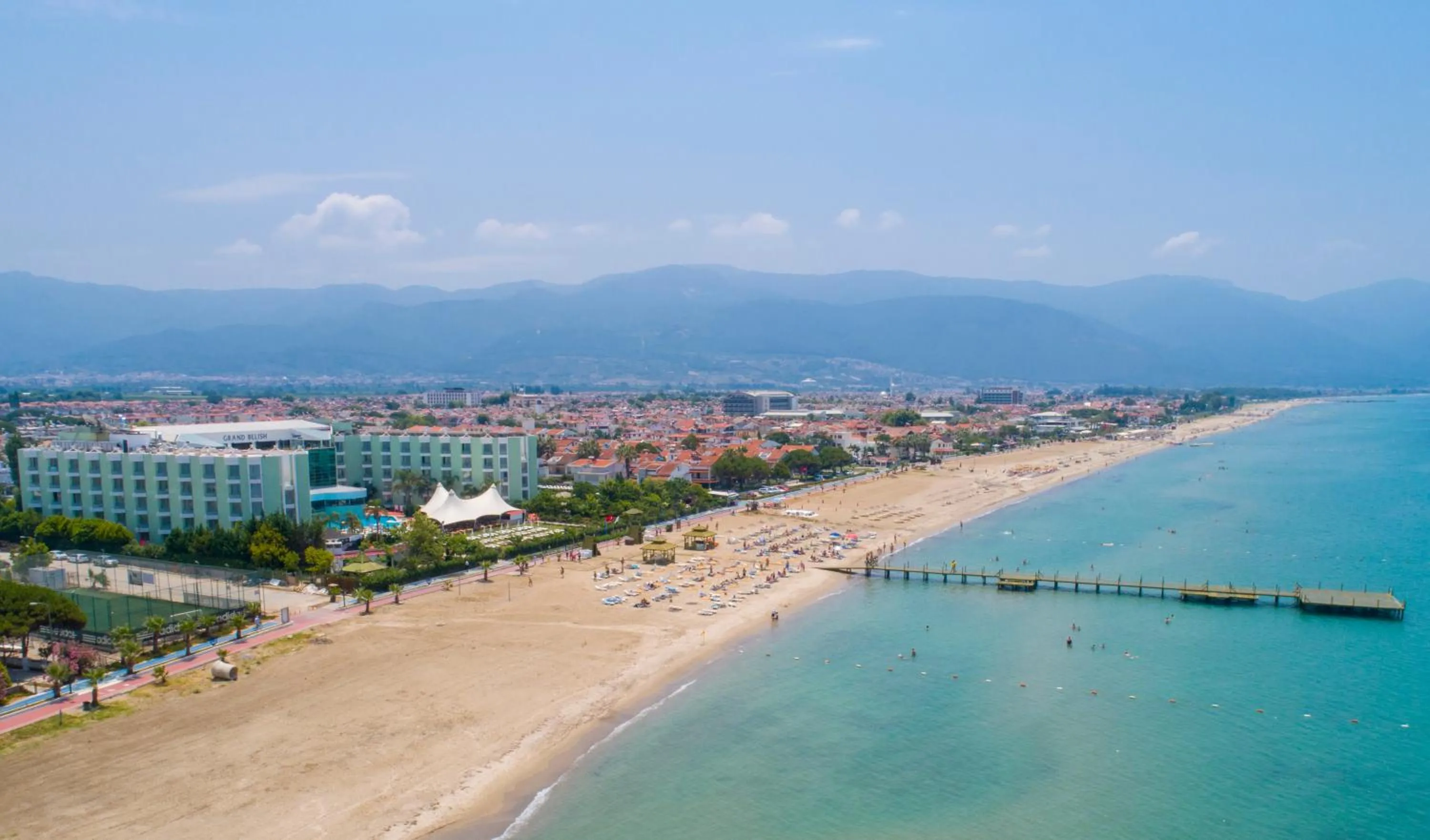 Bird's eye view in Grand Belish Hotel
