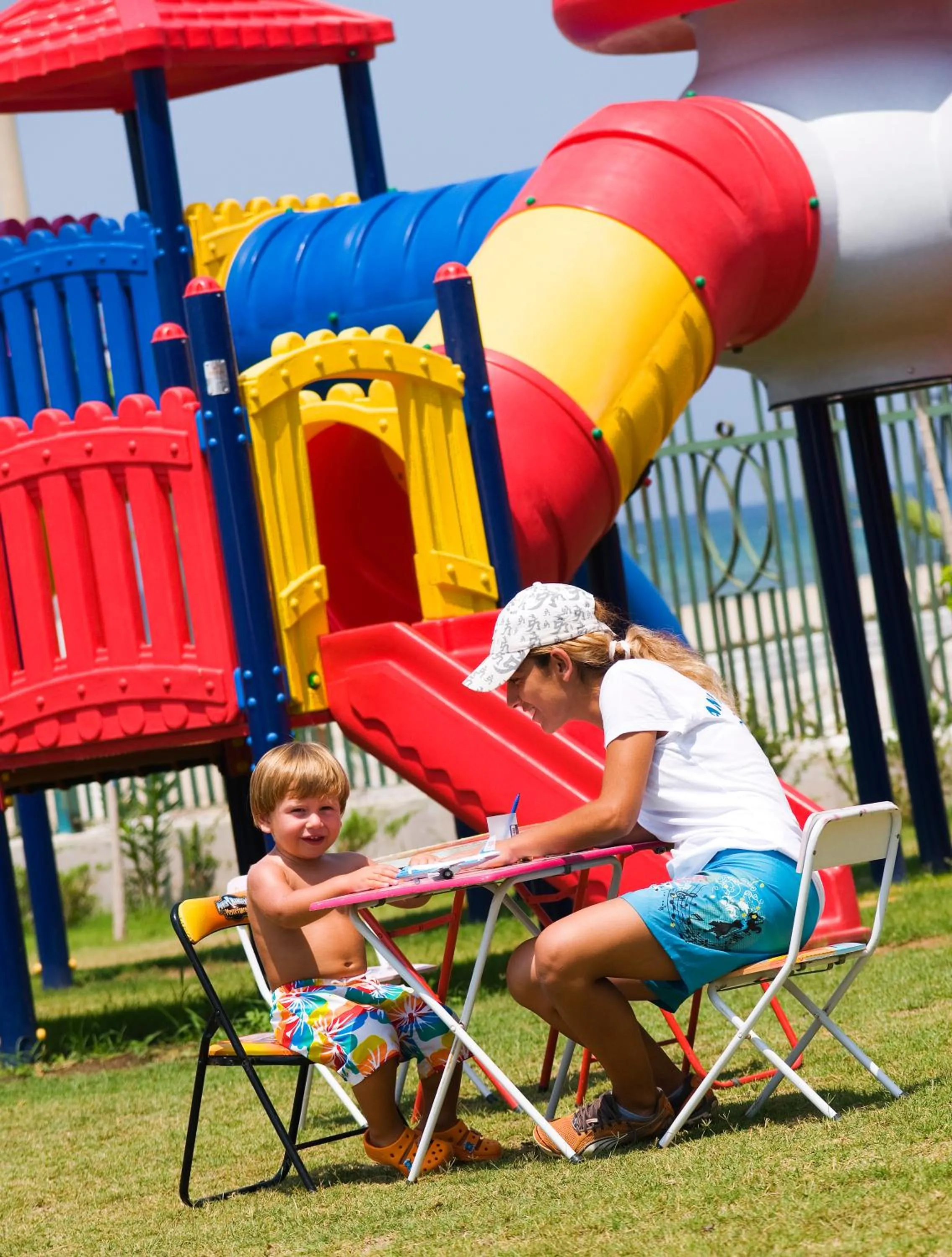 Children play ground in Grand Belish Hotel