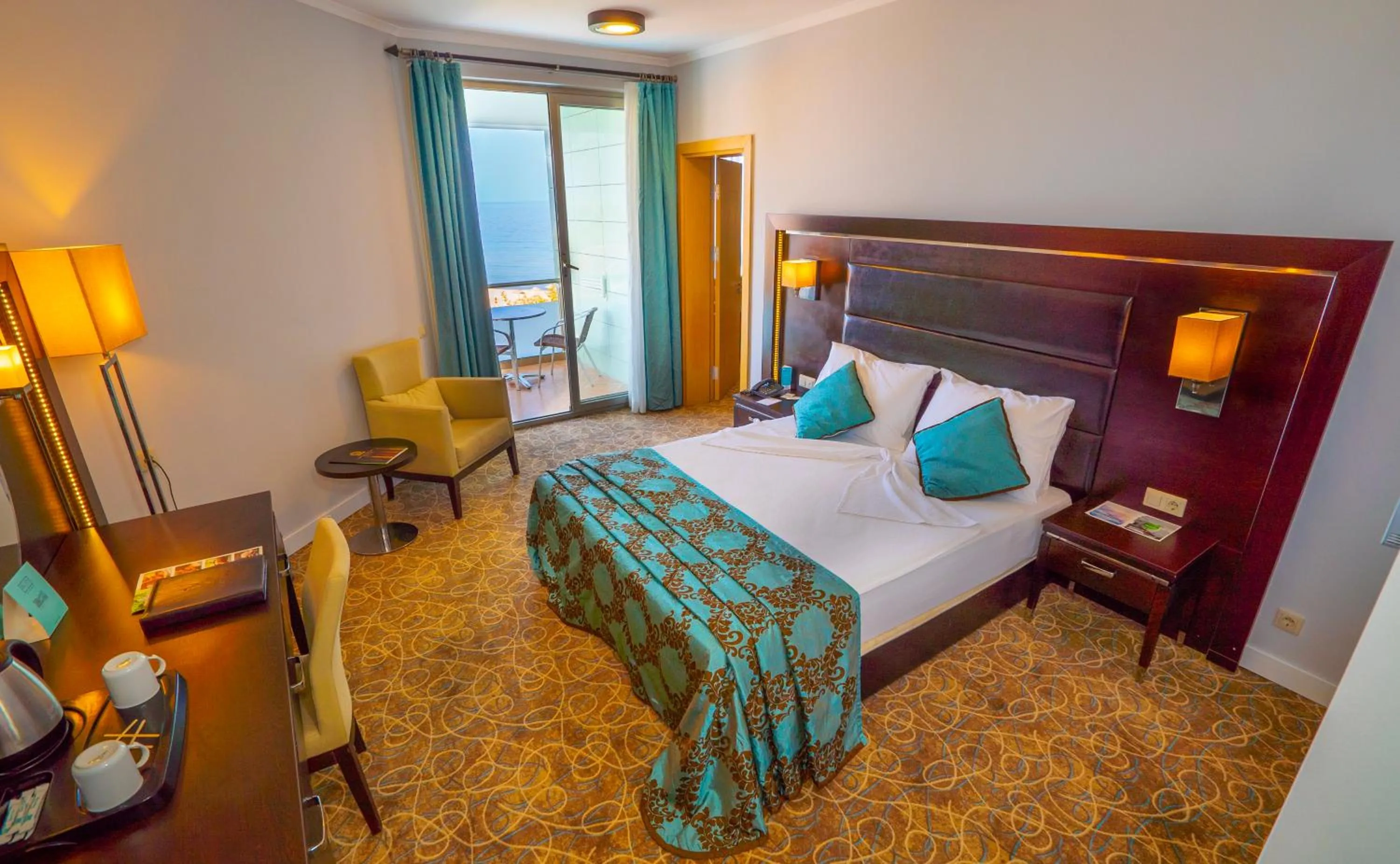 Bedroom in Grand Belish Hotel