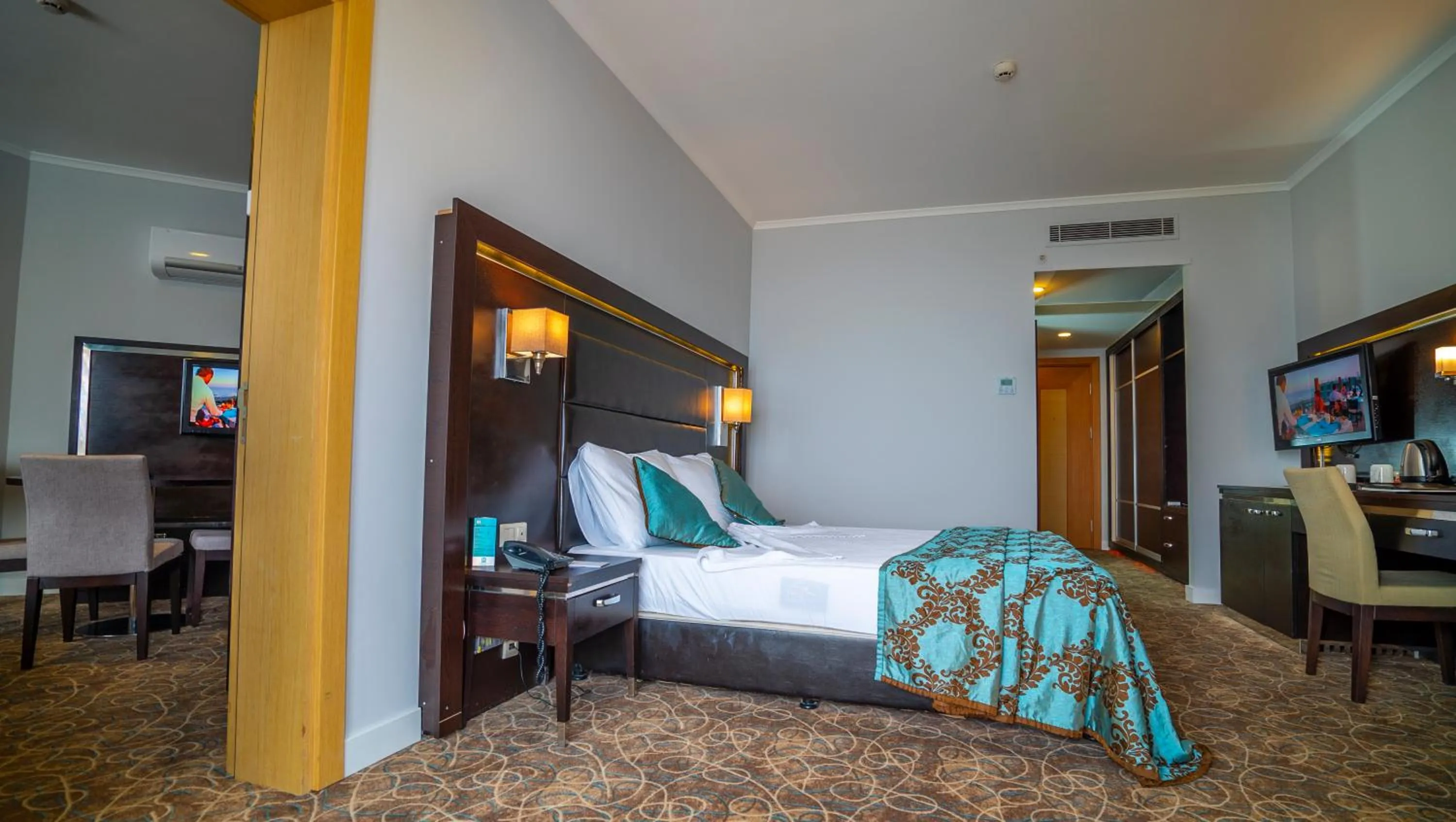 Bedroom in Grand Belish Hotel