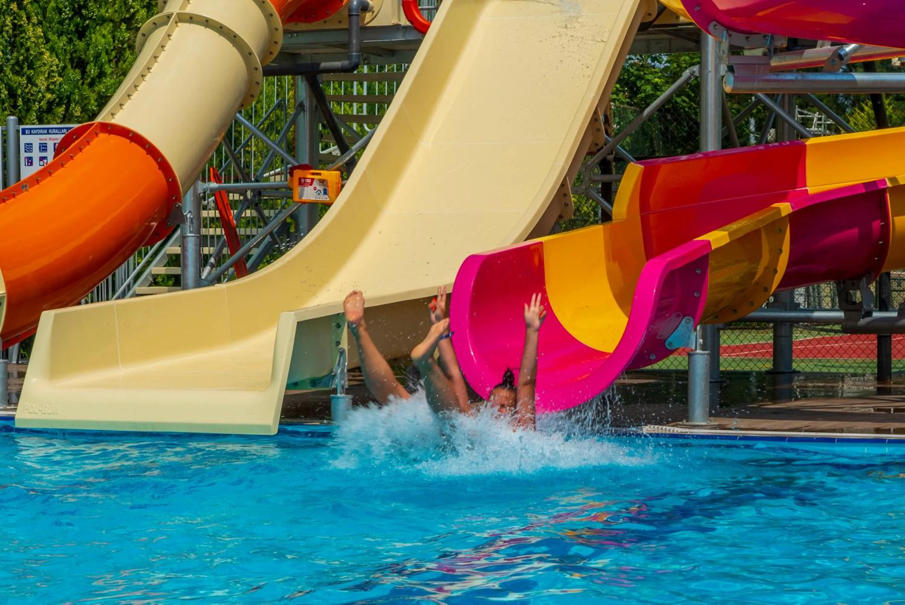 Swimming pool in Grand Belish Hotel