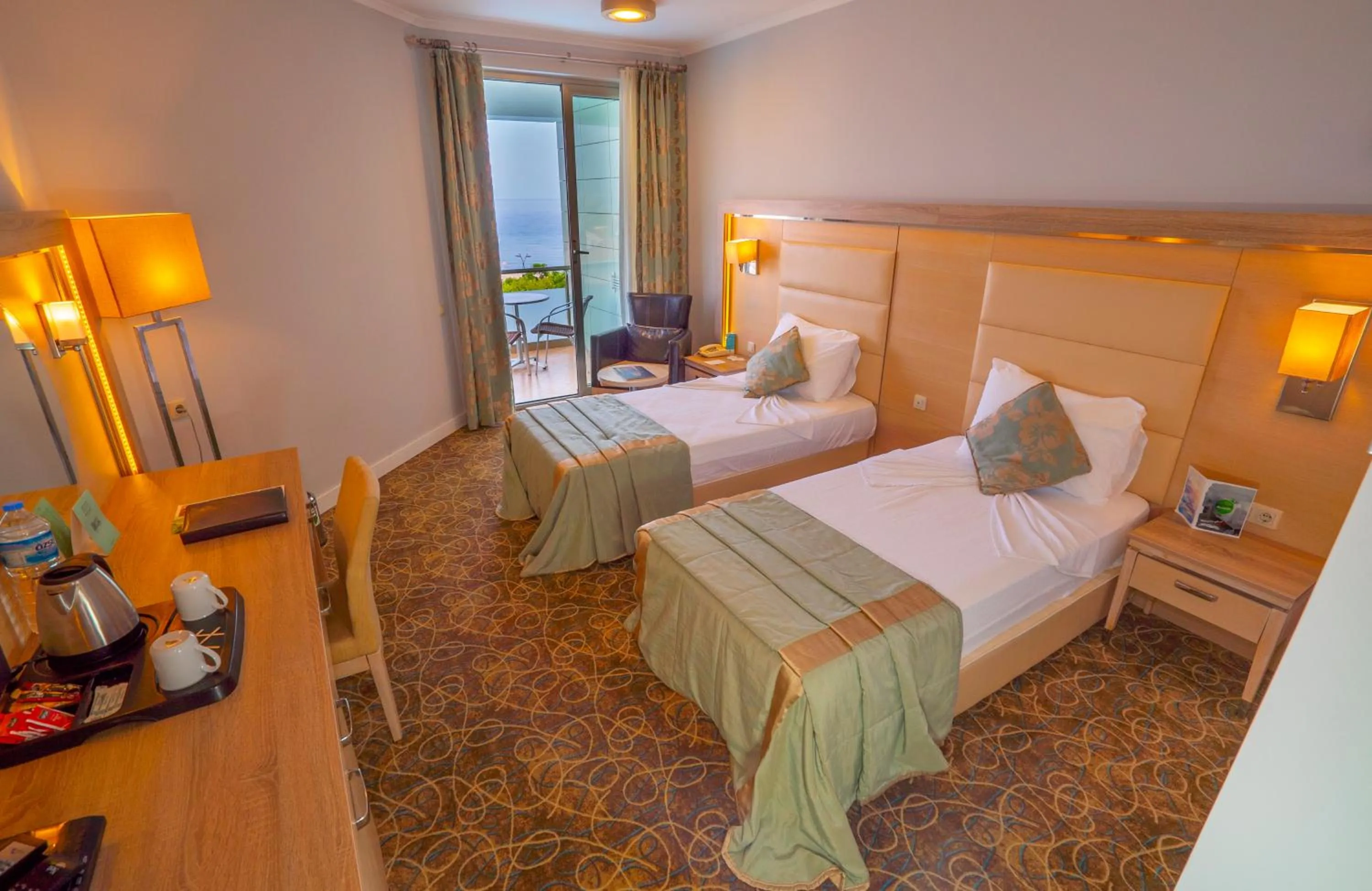 Bedroom in Grand Belish Hotel