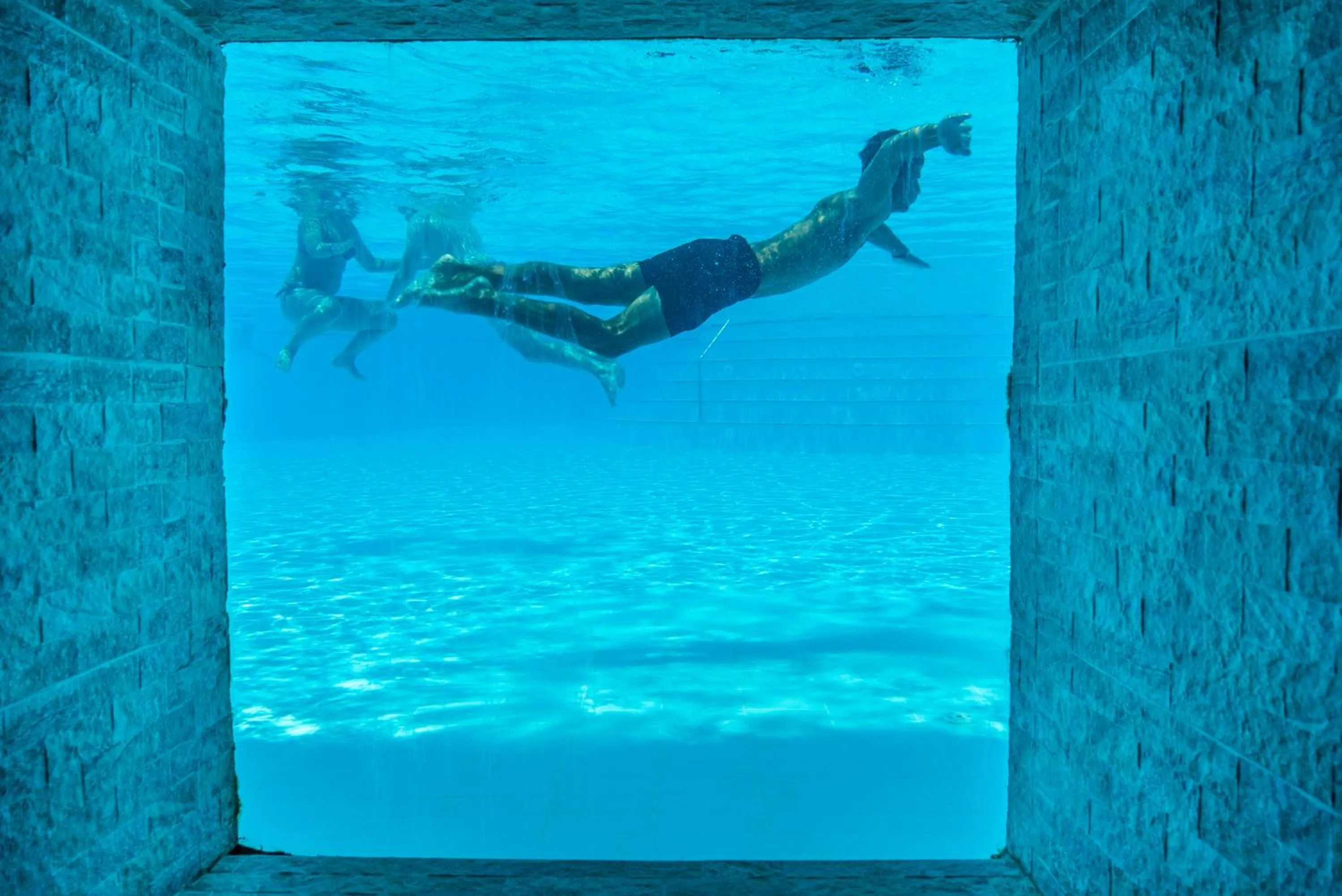 Swimming pool in Grand Belish Hotel