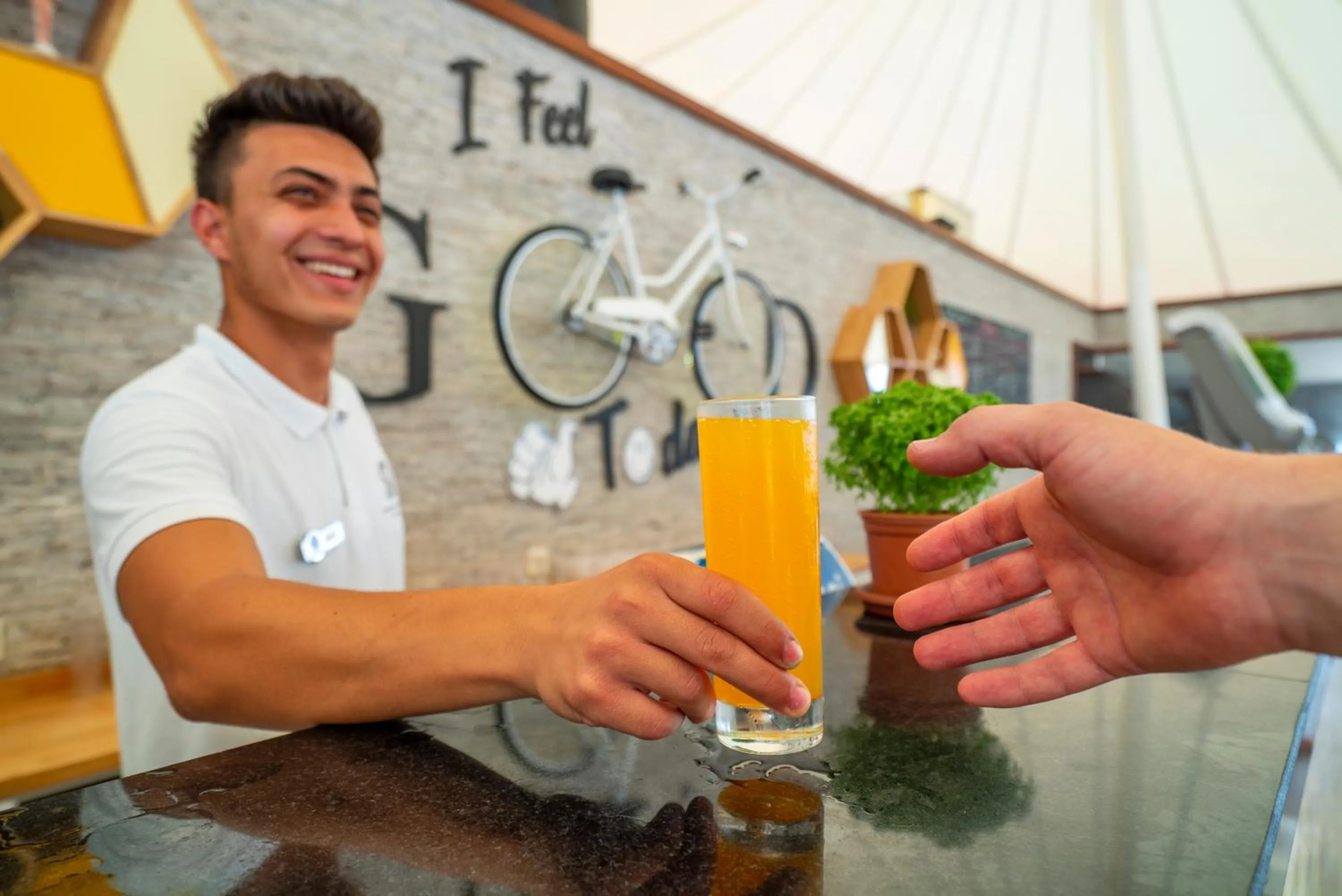 Staff in Grand Belish Hotel