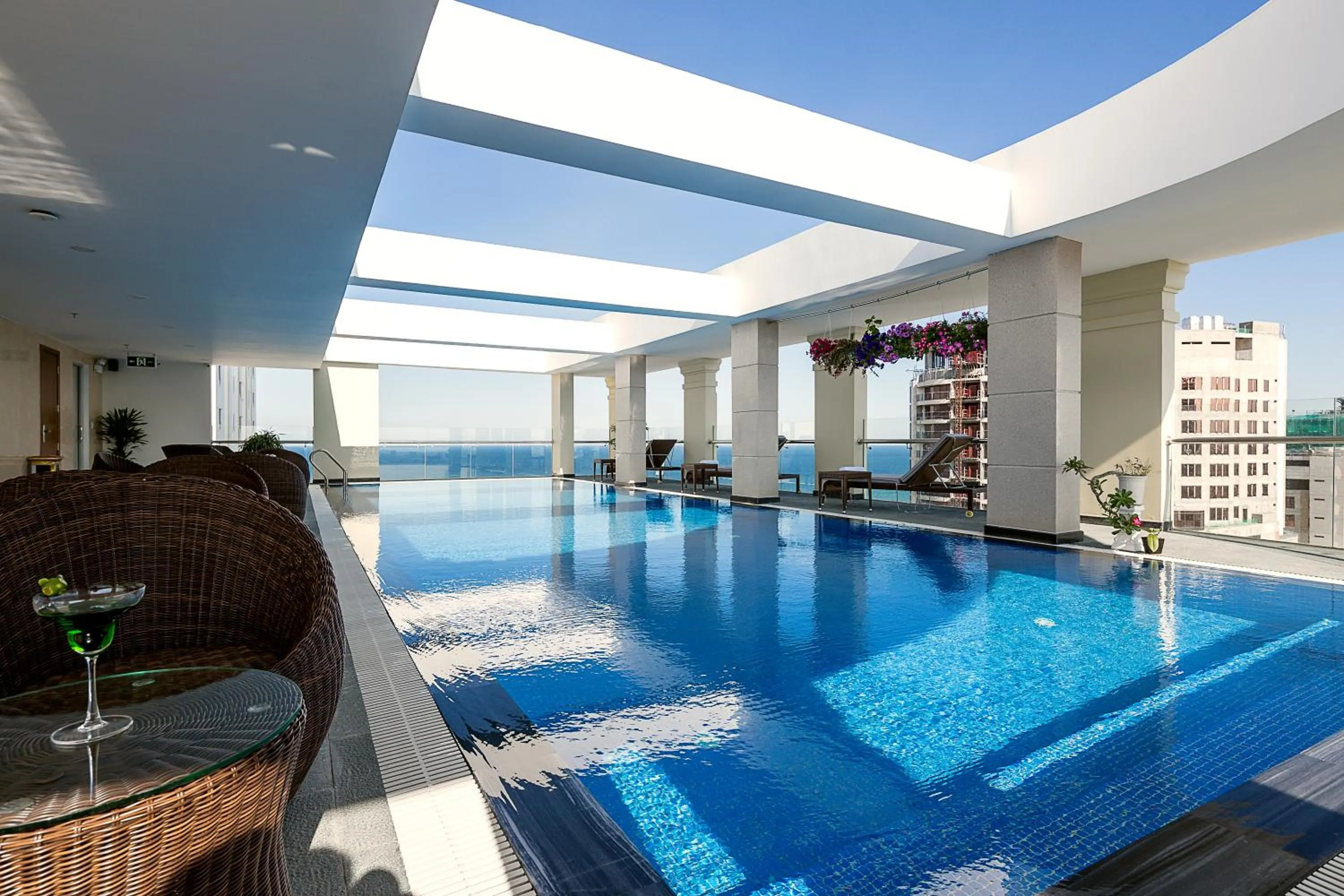 Swimming pool in Tamarind Danang Beach Hotel