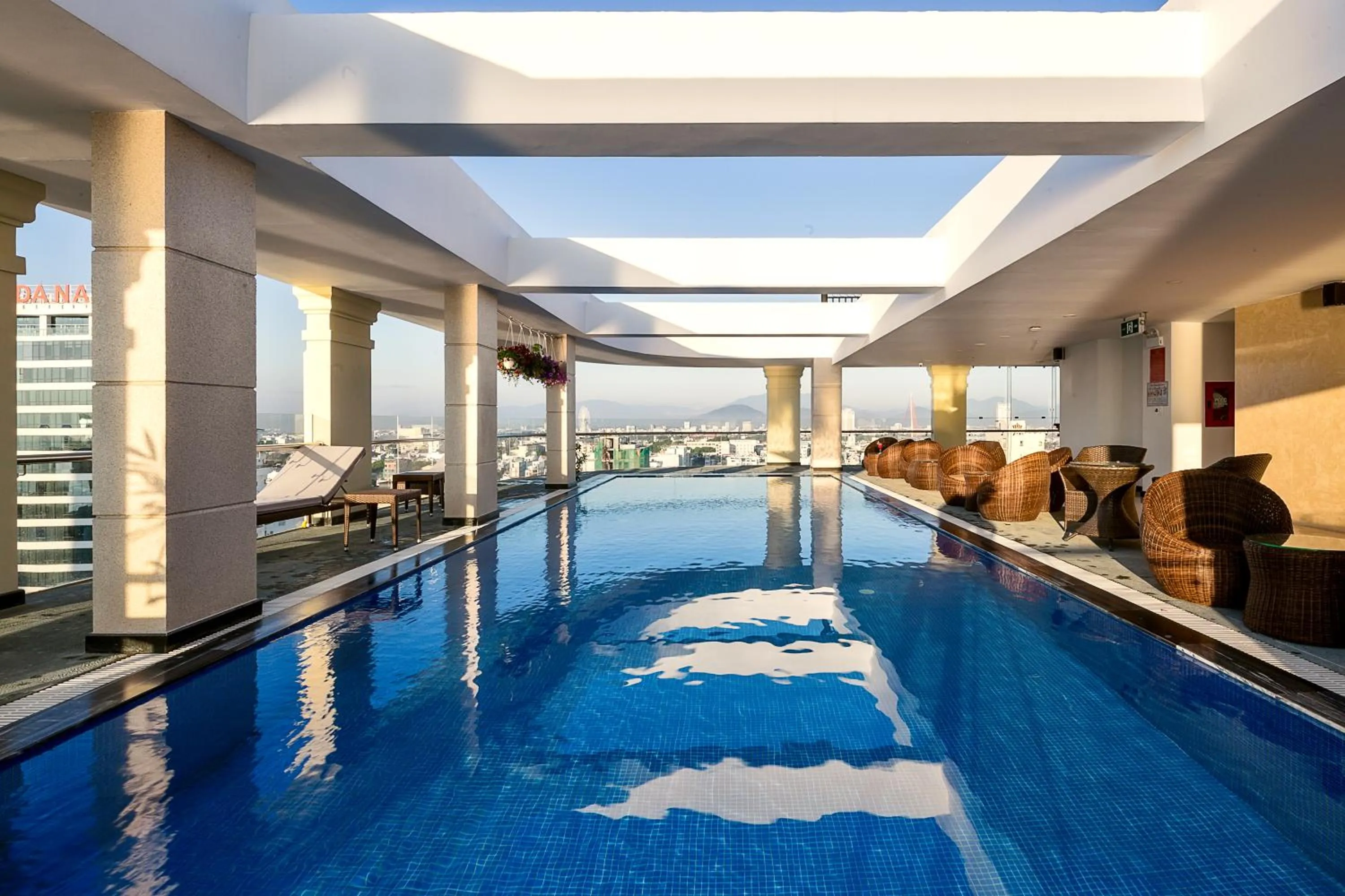 Swimming pool in Tamarind Danang Beach Hotel