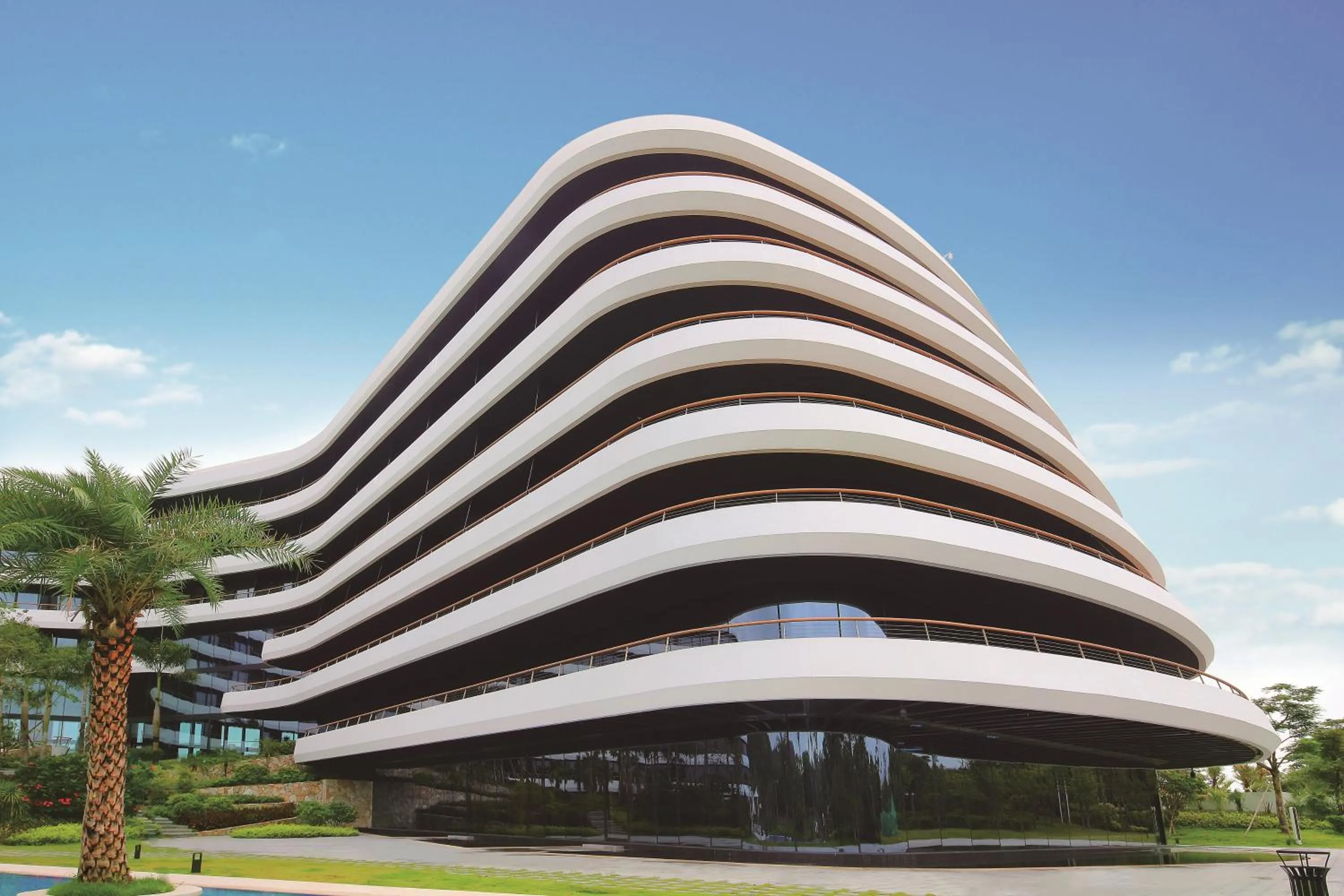 Property building in Guangzhou Nansha Garden Hotel