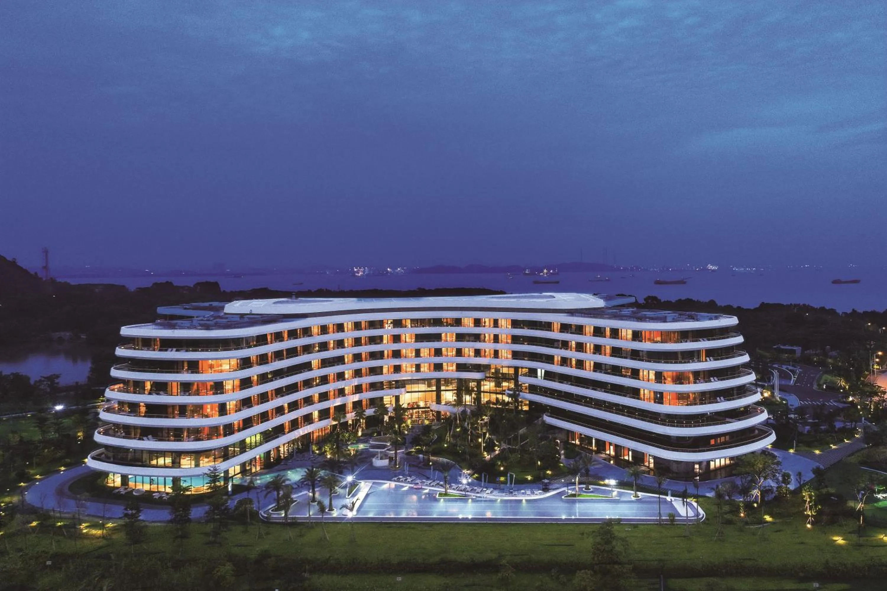 Property building in Guangzhou Nansha Garden Hotel