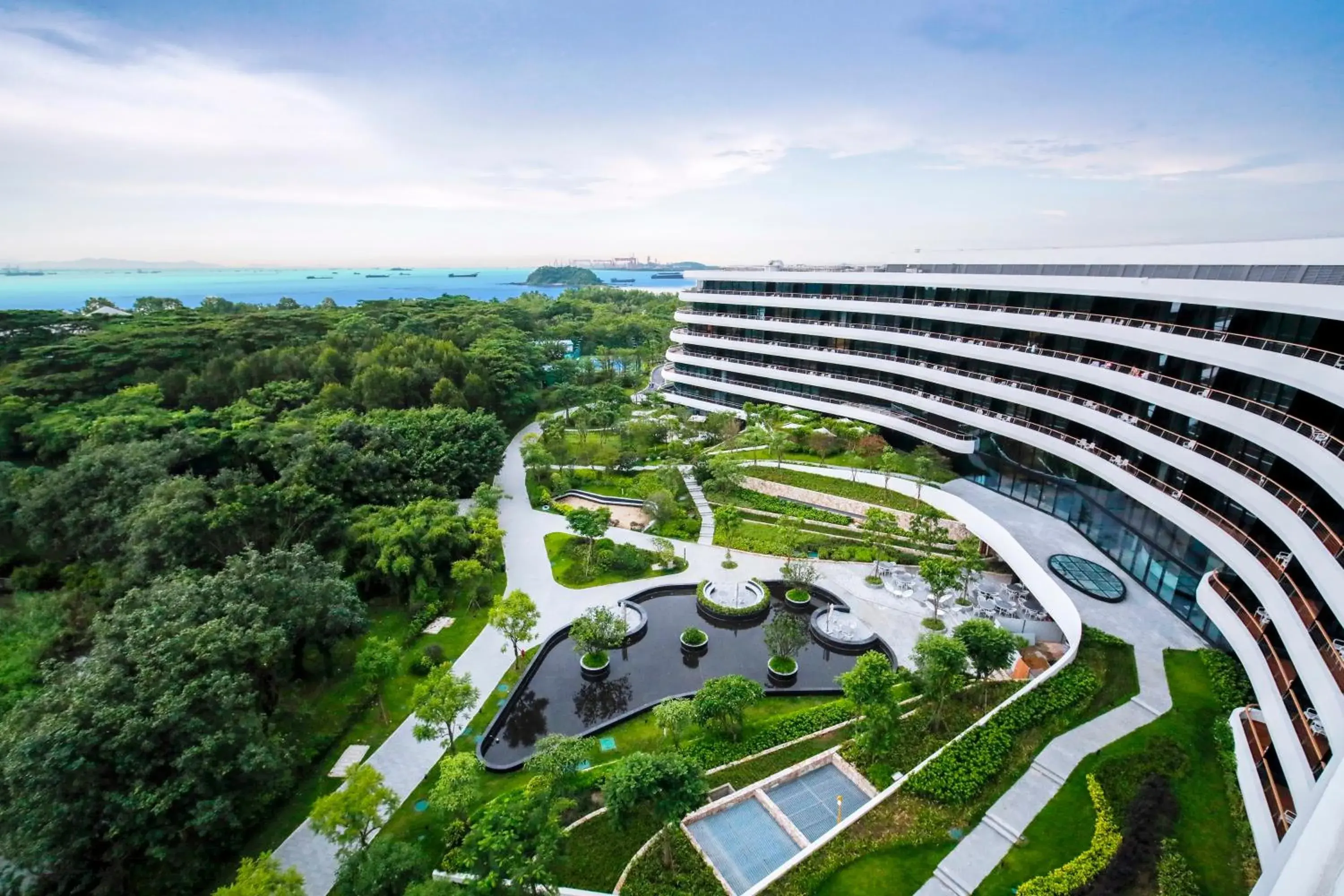 Bird's-eye View in LN Garden Hotel Nansha Guangzhou