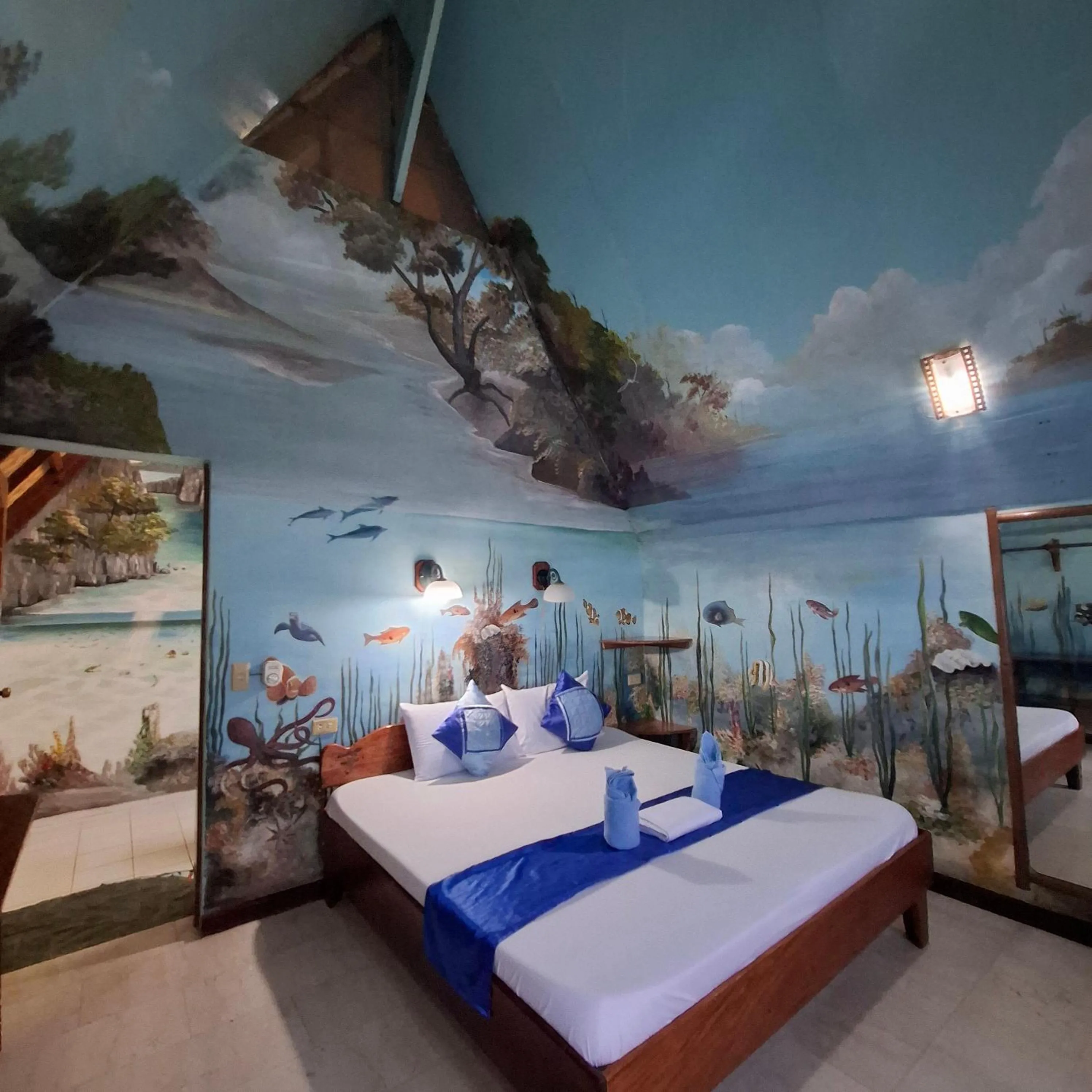 Photo of the whole room, Bed in Kokosnuss Garden Resort