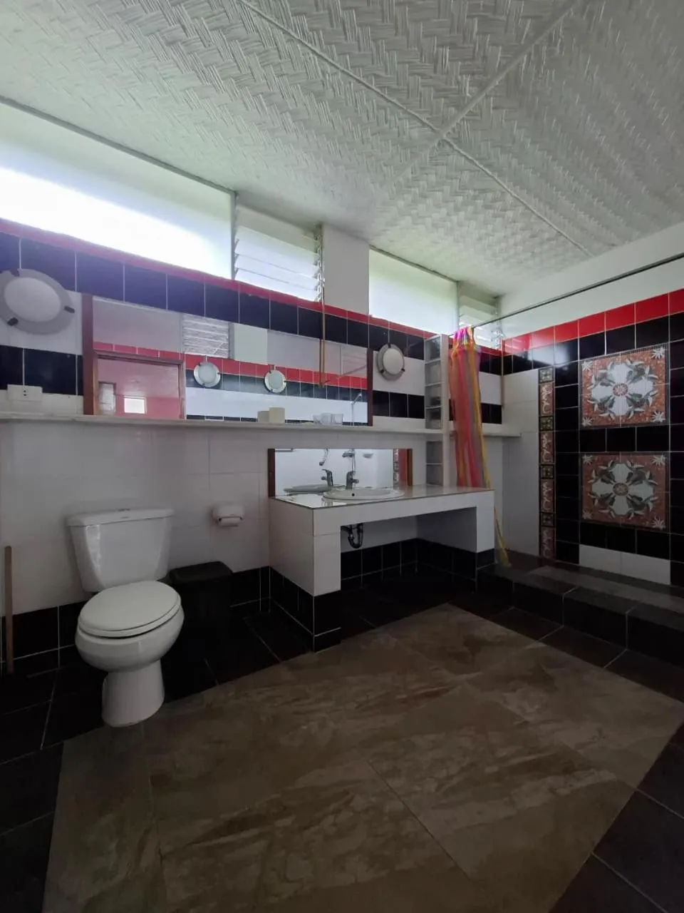 Toilet in Kokosnuss Garden Resort