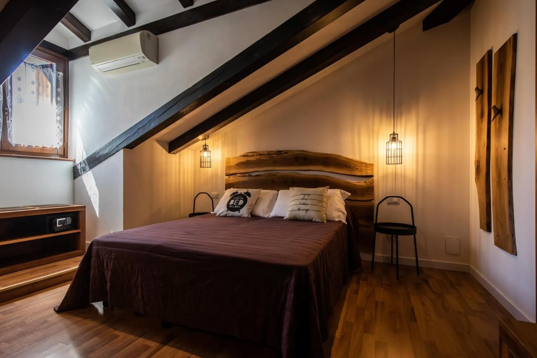 Bed in Grand Hotel Gortani