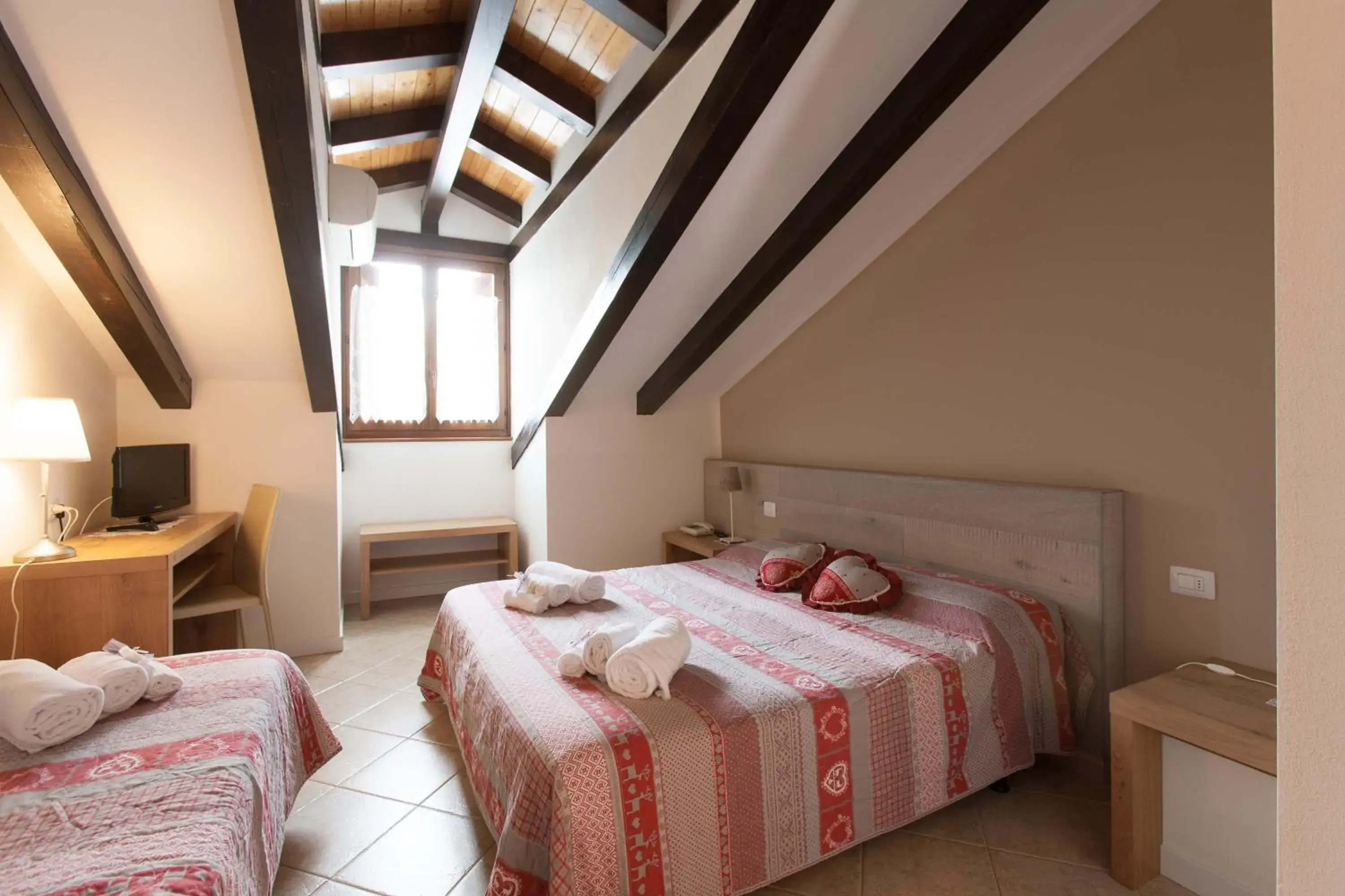 Triple Room with Spa Access in Grand Hotel Gortani Triple Room with Spa Access in Grand Hotel Gortani