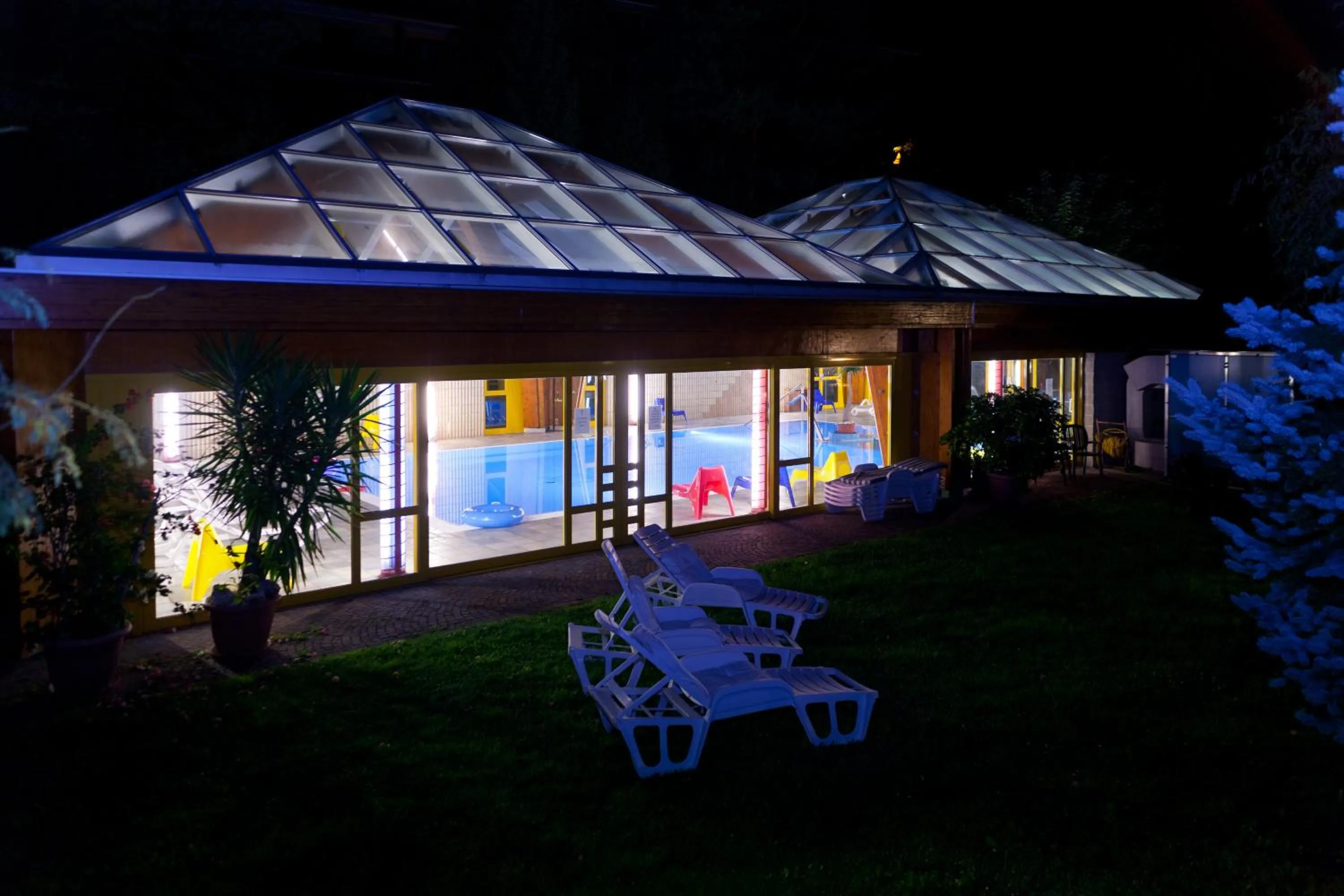 Night in Grand Hotel Gortani