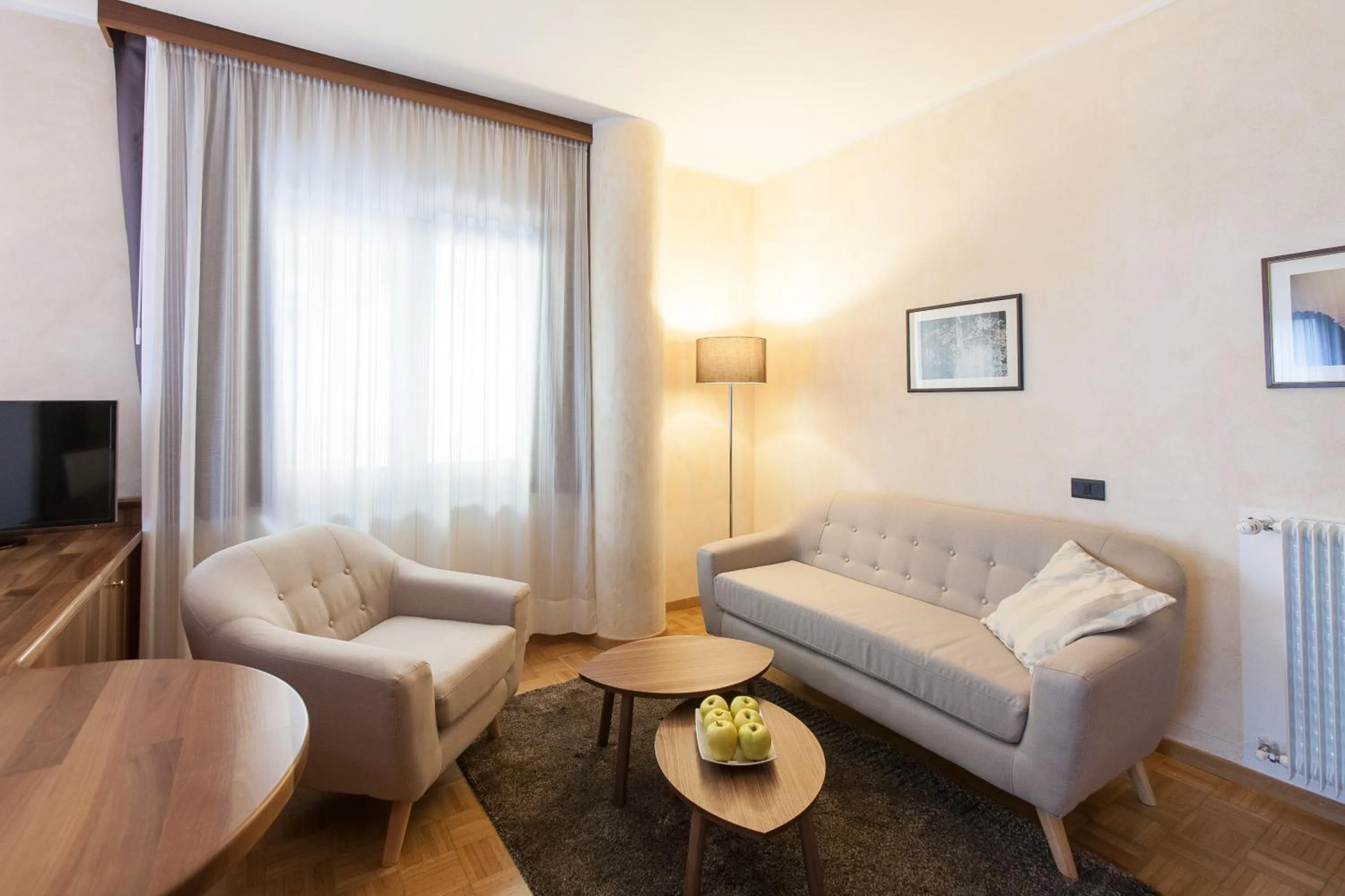 Living room in Grand Hotel Gortani