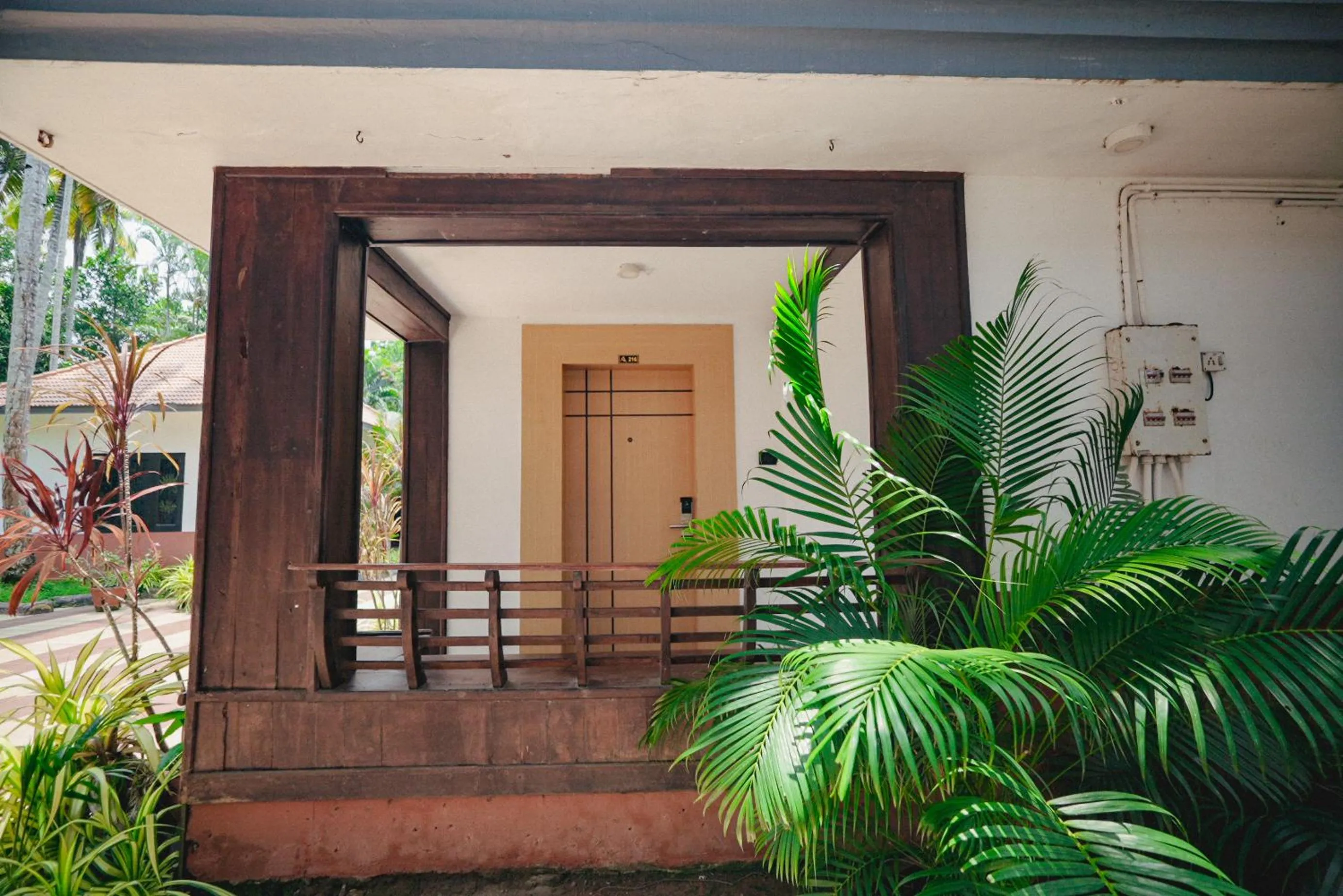 Property building in Raja Park Beach Resort