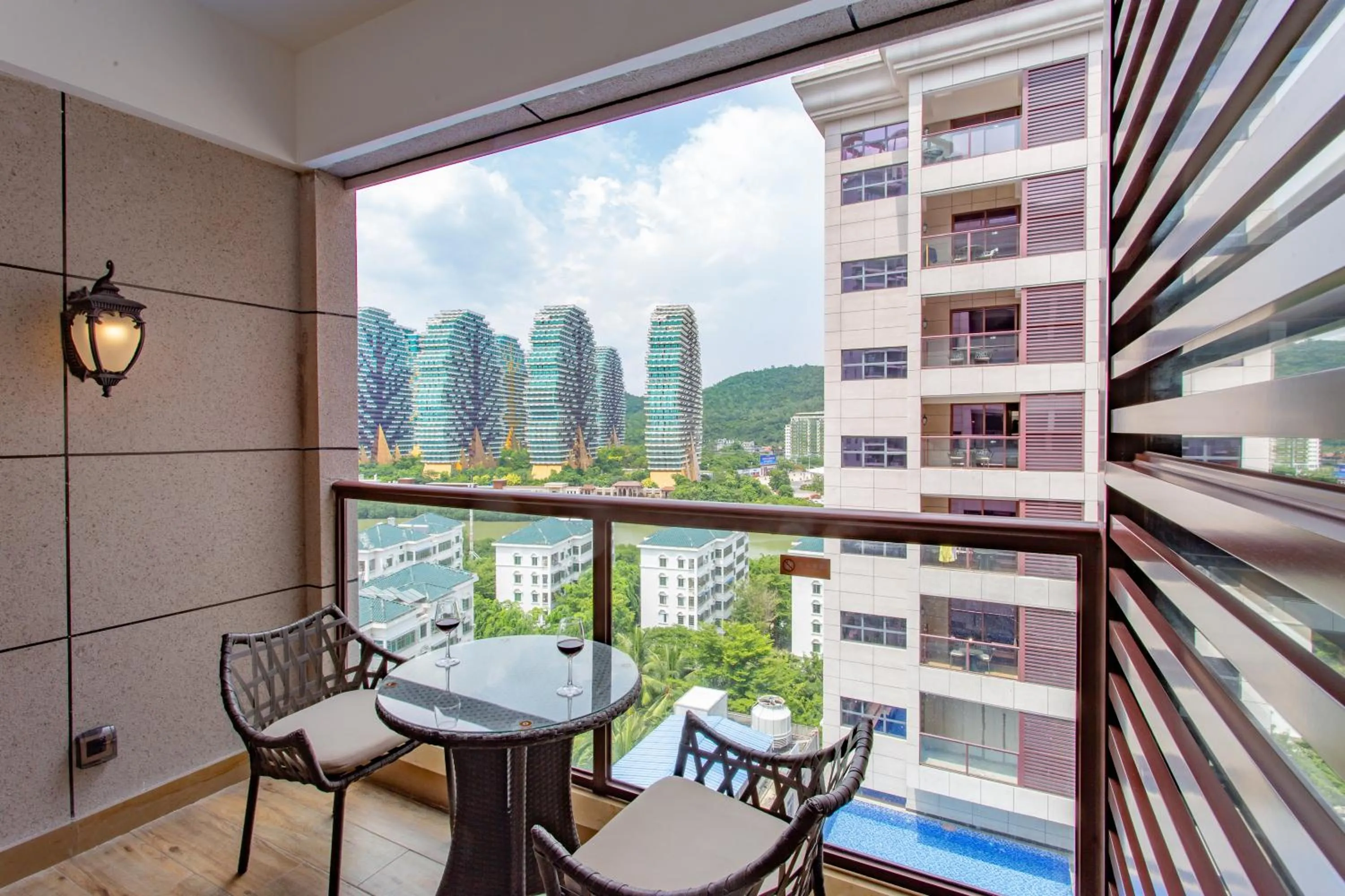Balcony/Terrace in YueXin Tomorrow Hotel Sanya