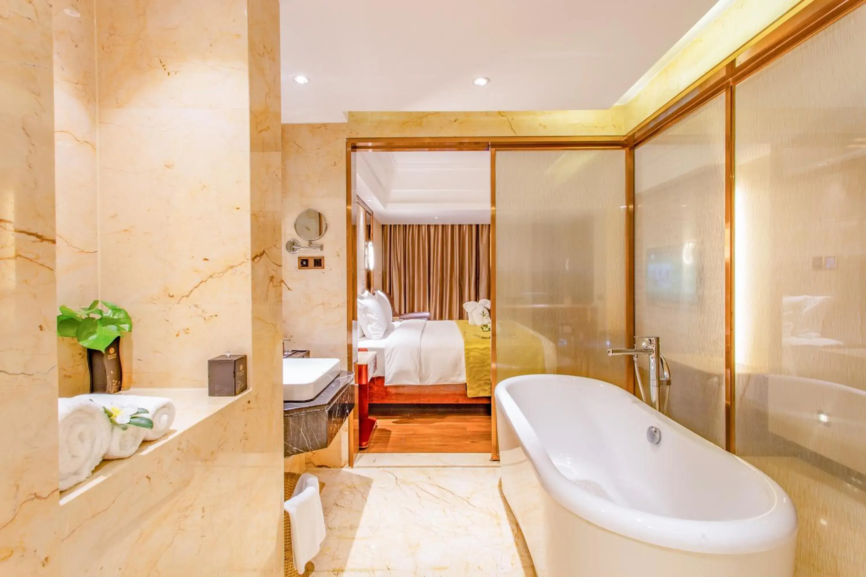 Superior Twin Room in YueXin Tomorrow Hotel Sanya Superior Twin Room in YueXin Tomorrow Hotel Sanya