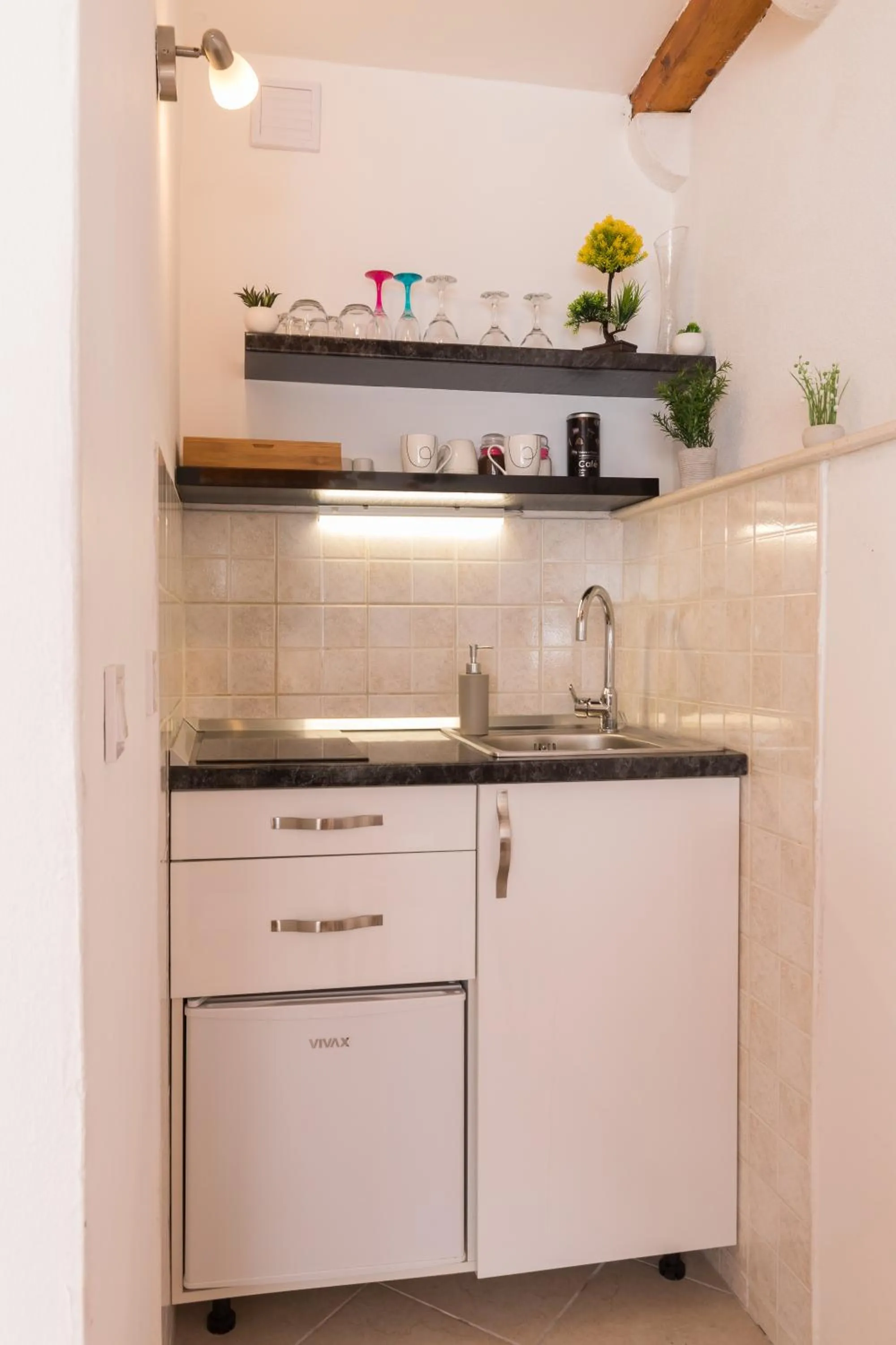 Kitchen or kitchenette in Apartments Ivana