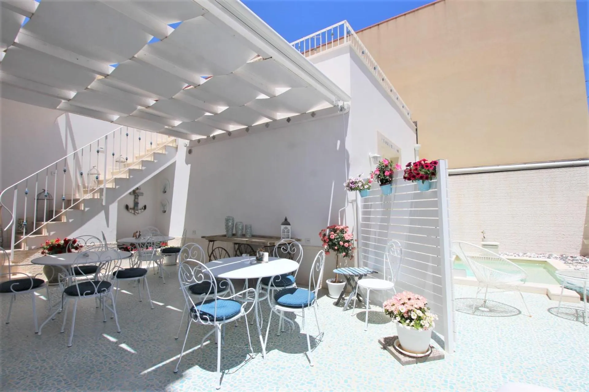 Patio in QuattroCuori Boutique Hotel & Spa