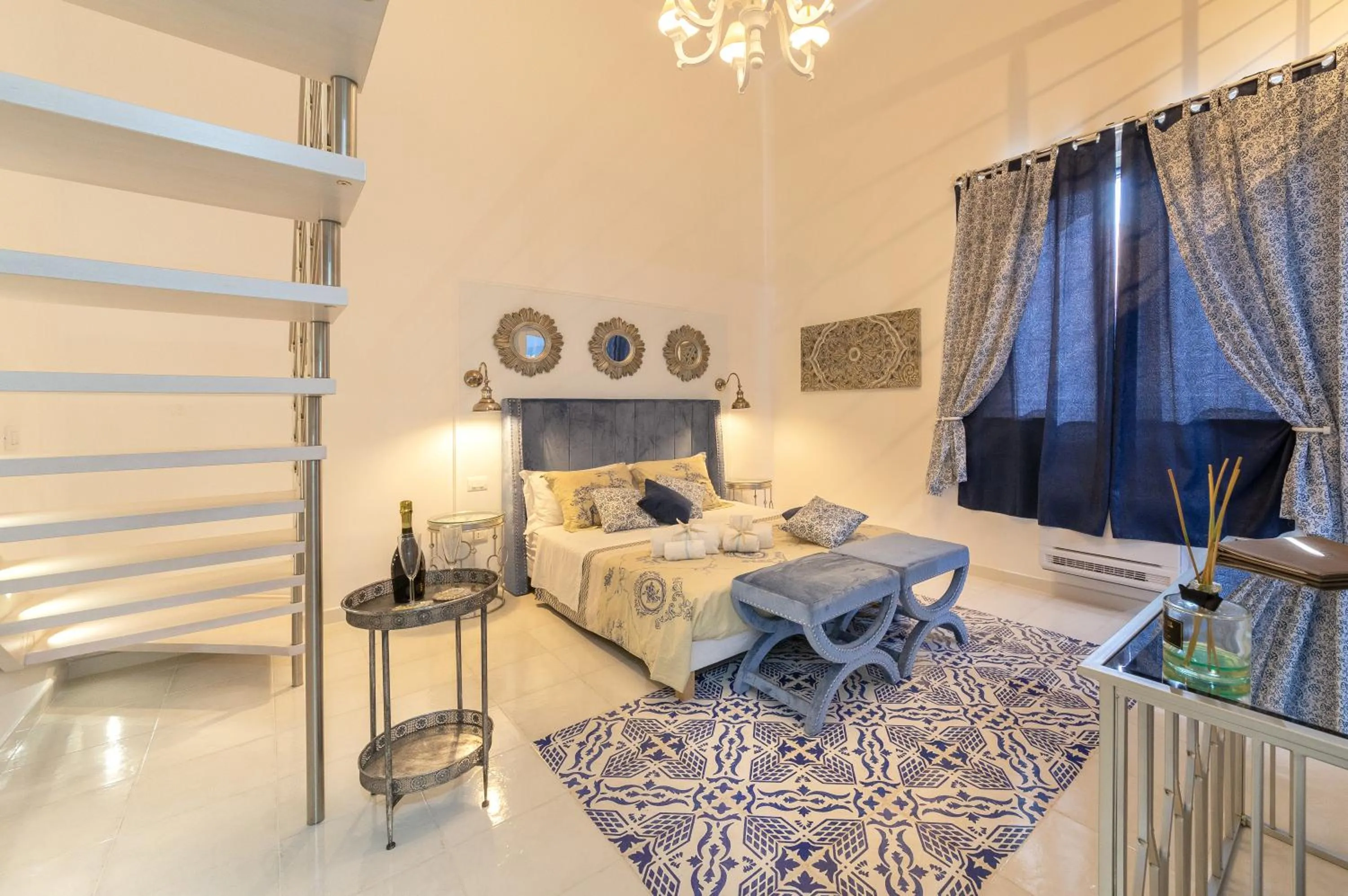 Bed in QuattroCuori Boutique Hotel & Spa