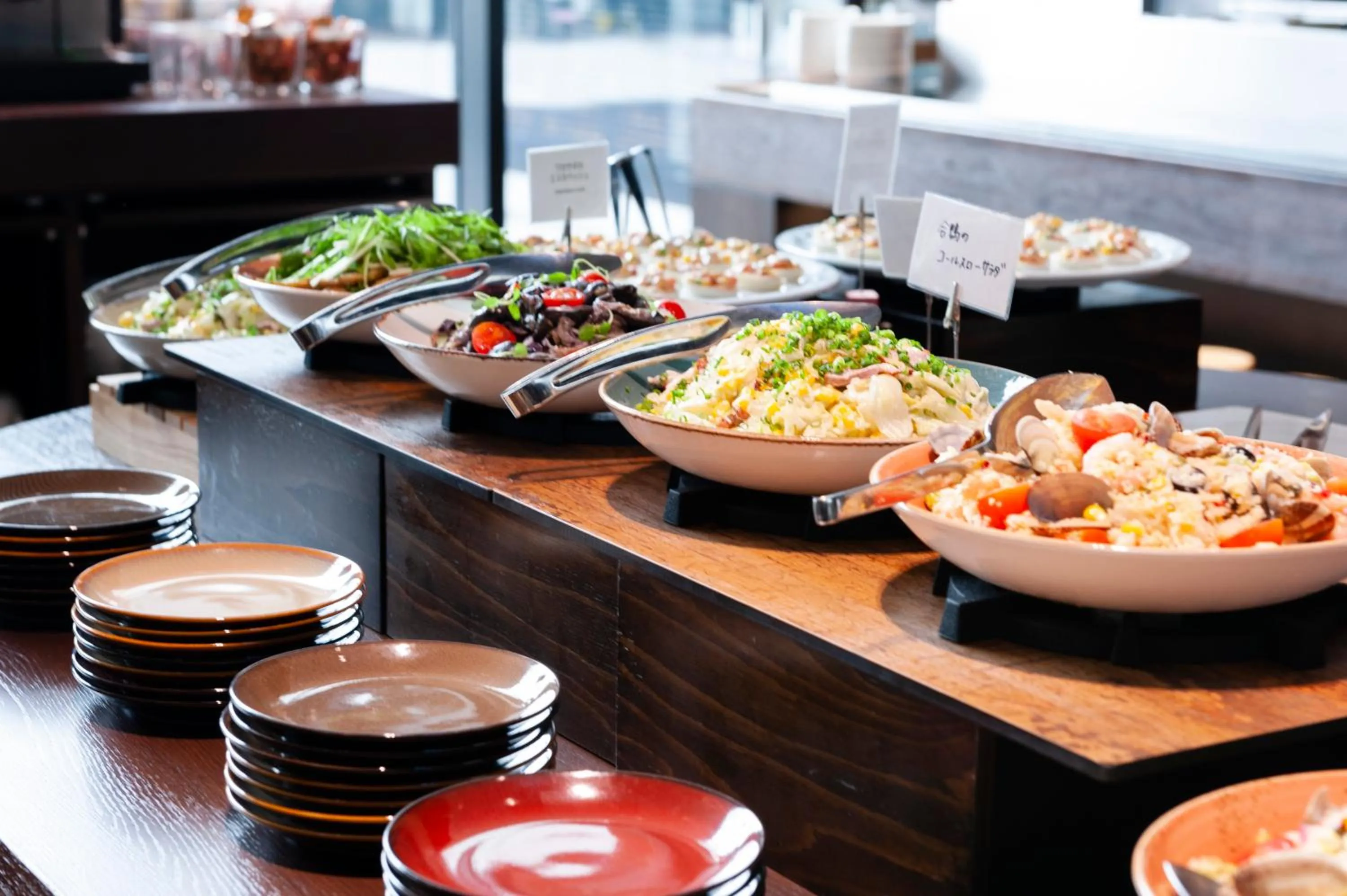 Breakfast in Hotel Vischio Osaka-JR Hotel Group