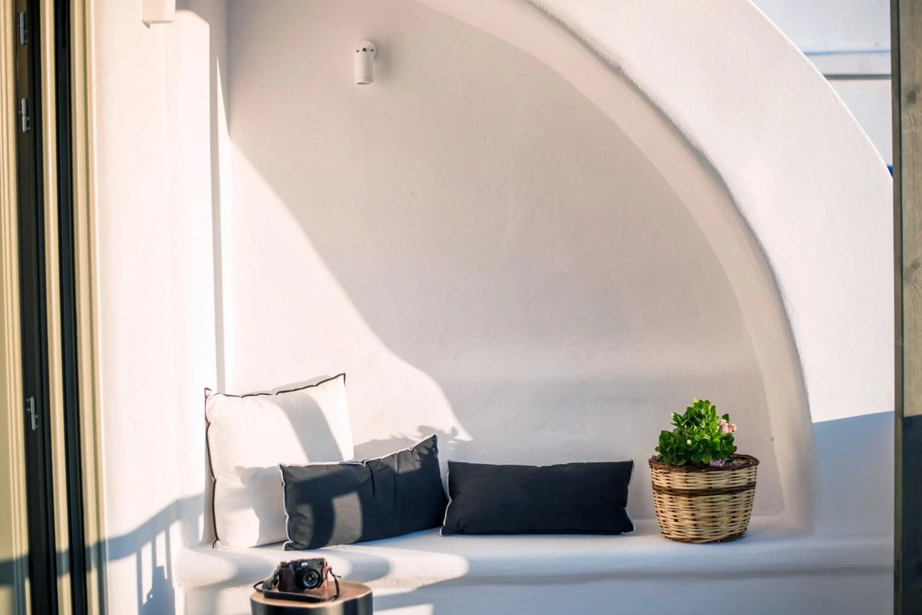 Seating area, Bed in Melidron Hotel & Suites