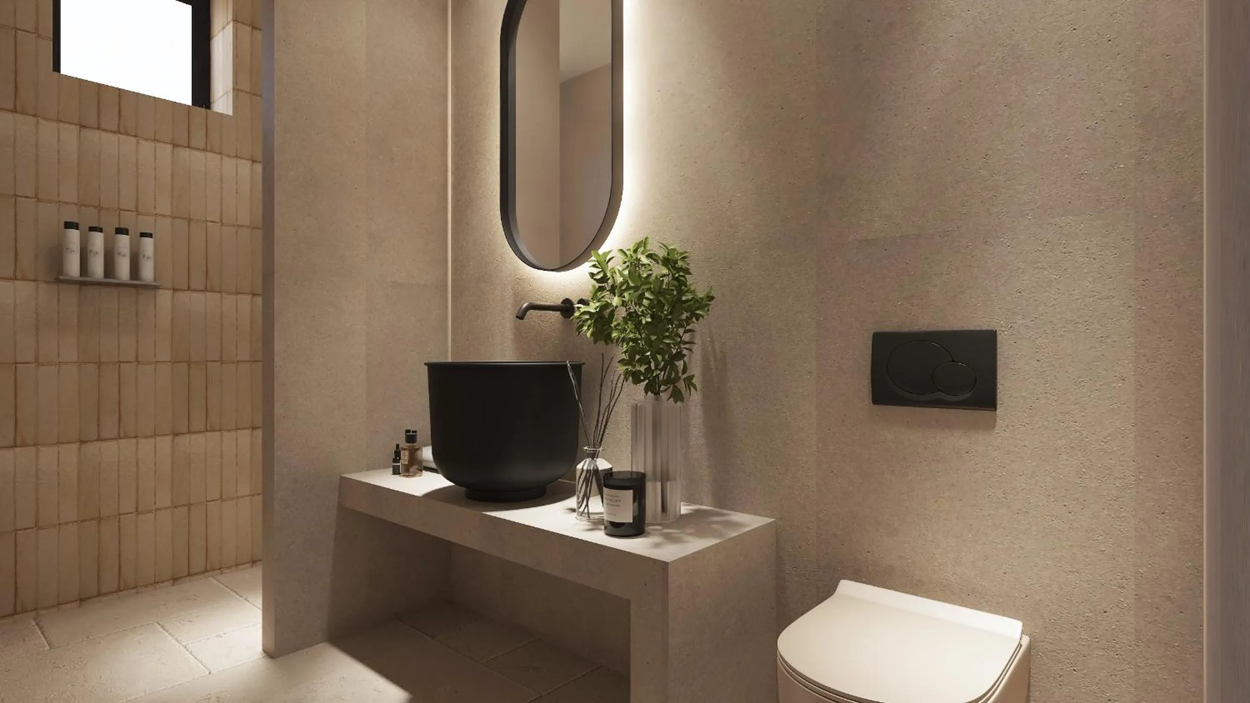 Bathroom in Melidron Hotel Suites Villas