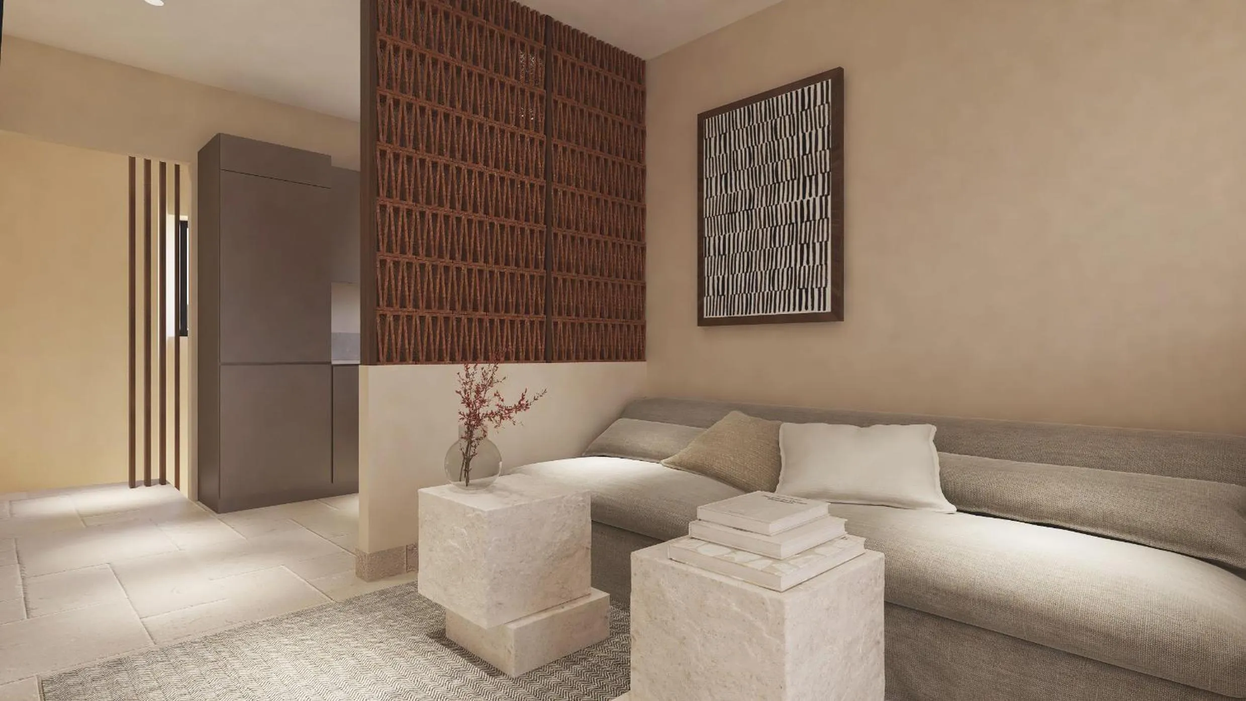 kitchen in Melidron Hotel Suites Villas