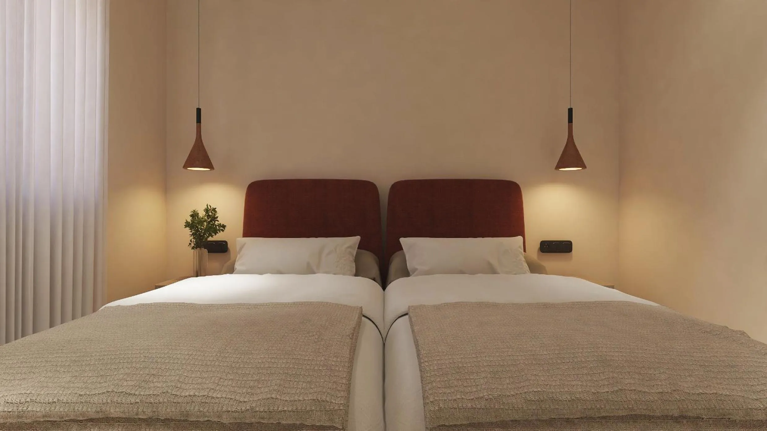 Bed in Melidron Hotel Suites Villas