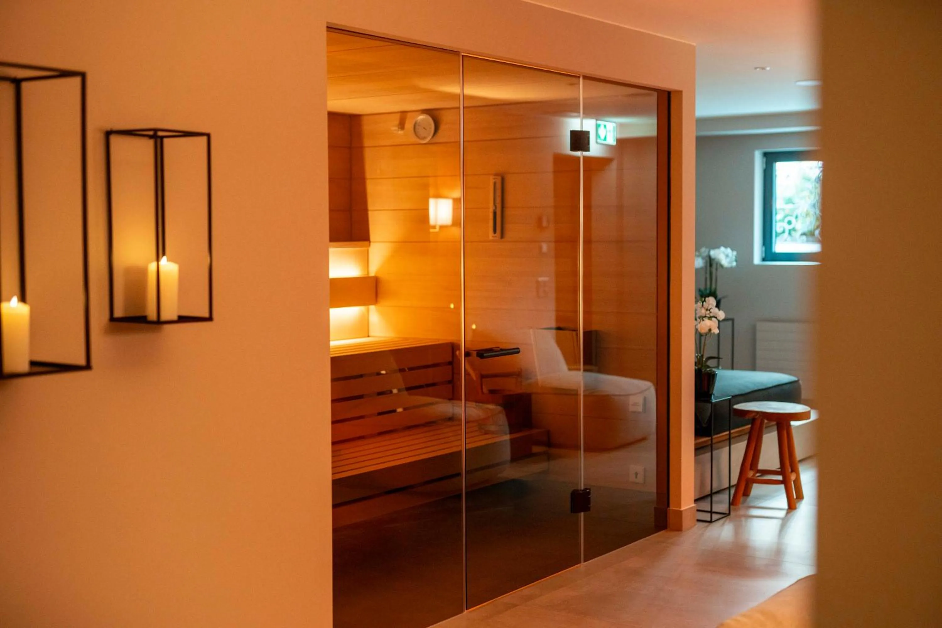 Sauna in Hotel Ascovilla Charming Hideway