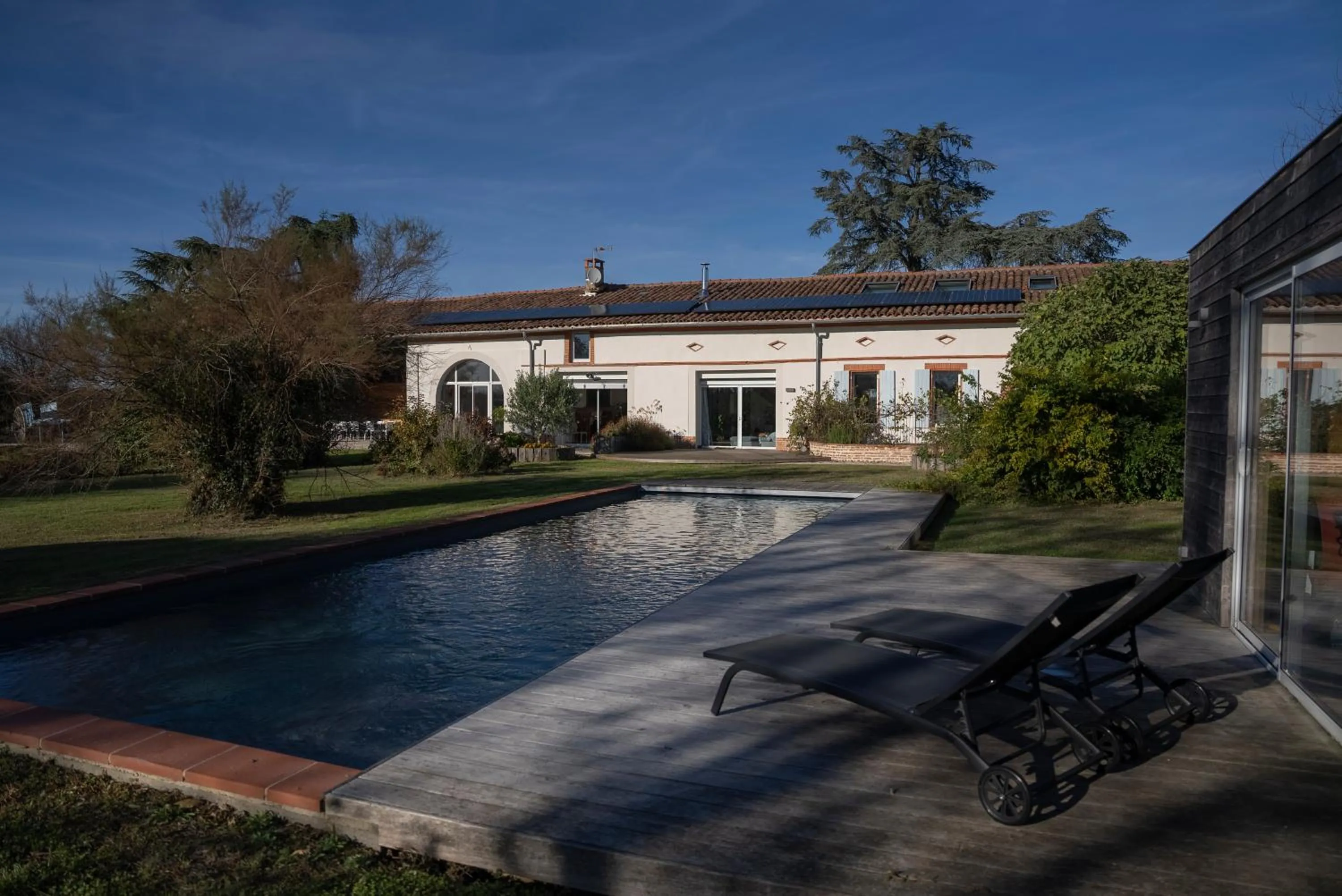Swimming pool in La Garoffe