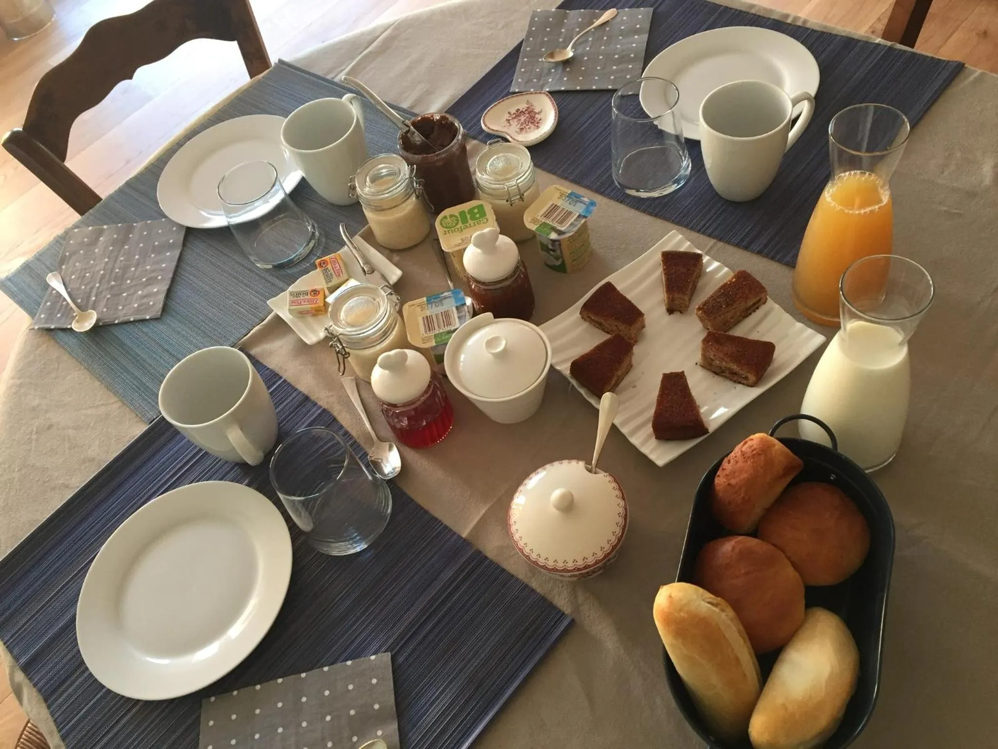 Breakfast in La Garoffe