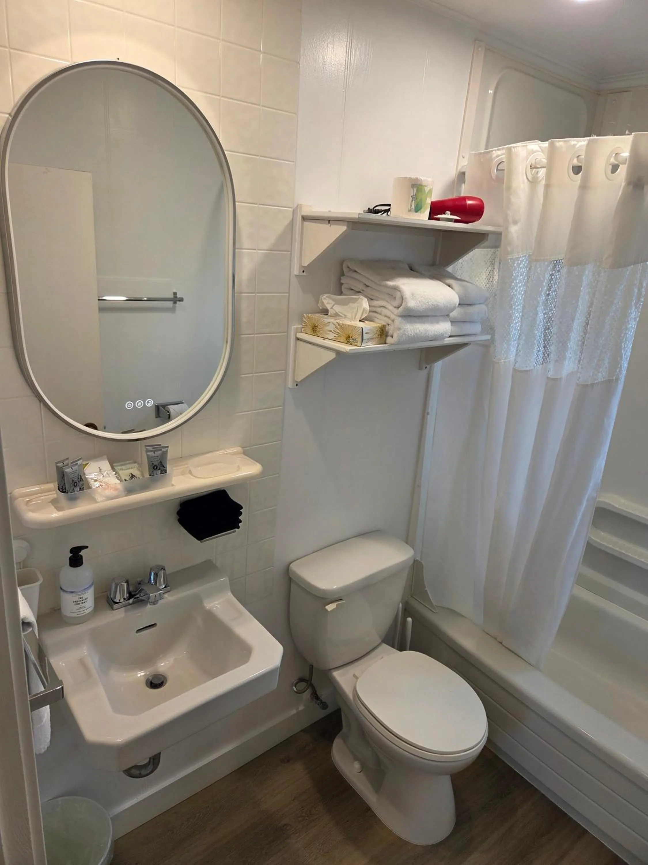 Bathroom in Lido Motel