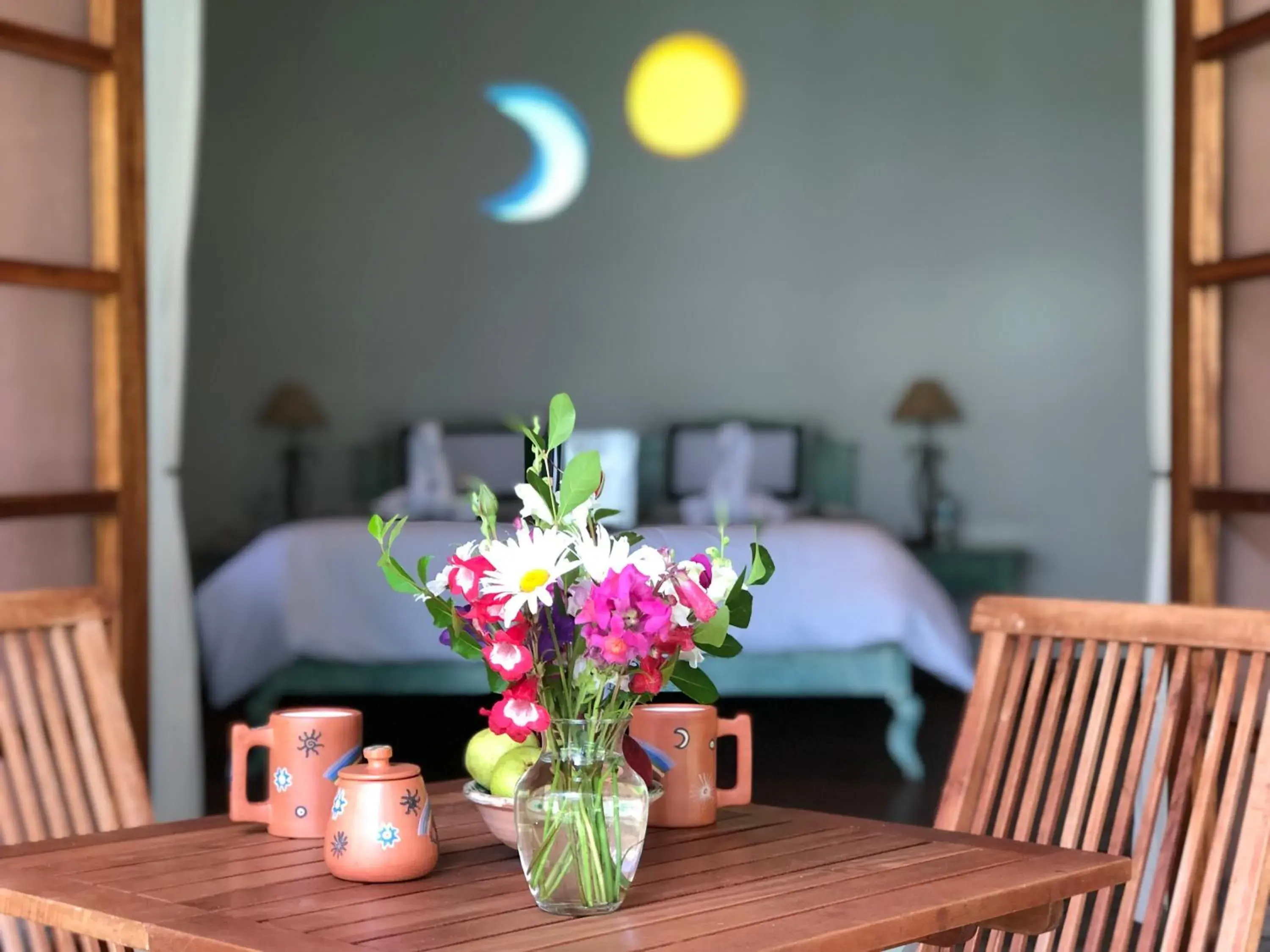 Twin Room with Terrace in Las Casitas del Arco Iris Twin Room with Terrace in Las Casitas del Arco Iris