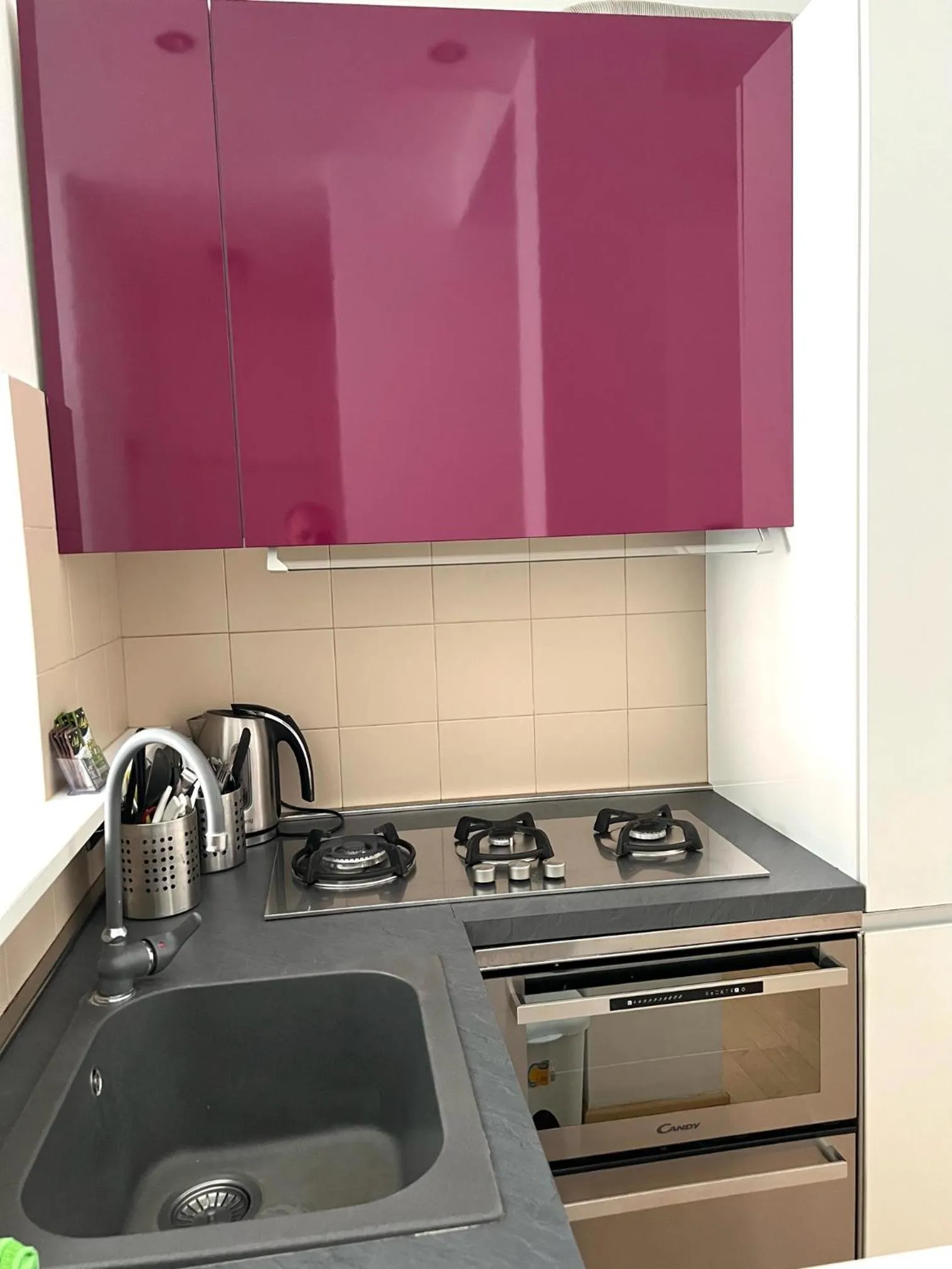 Kitchen or kitchenette in Luciano Laterani Guest House