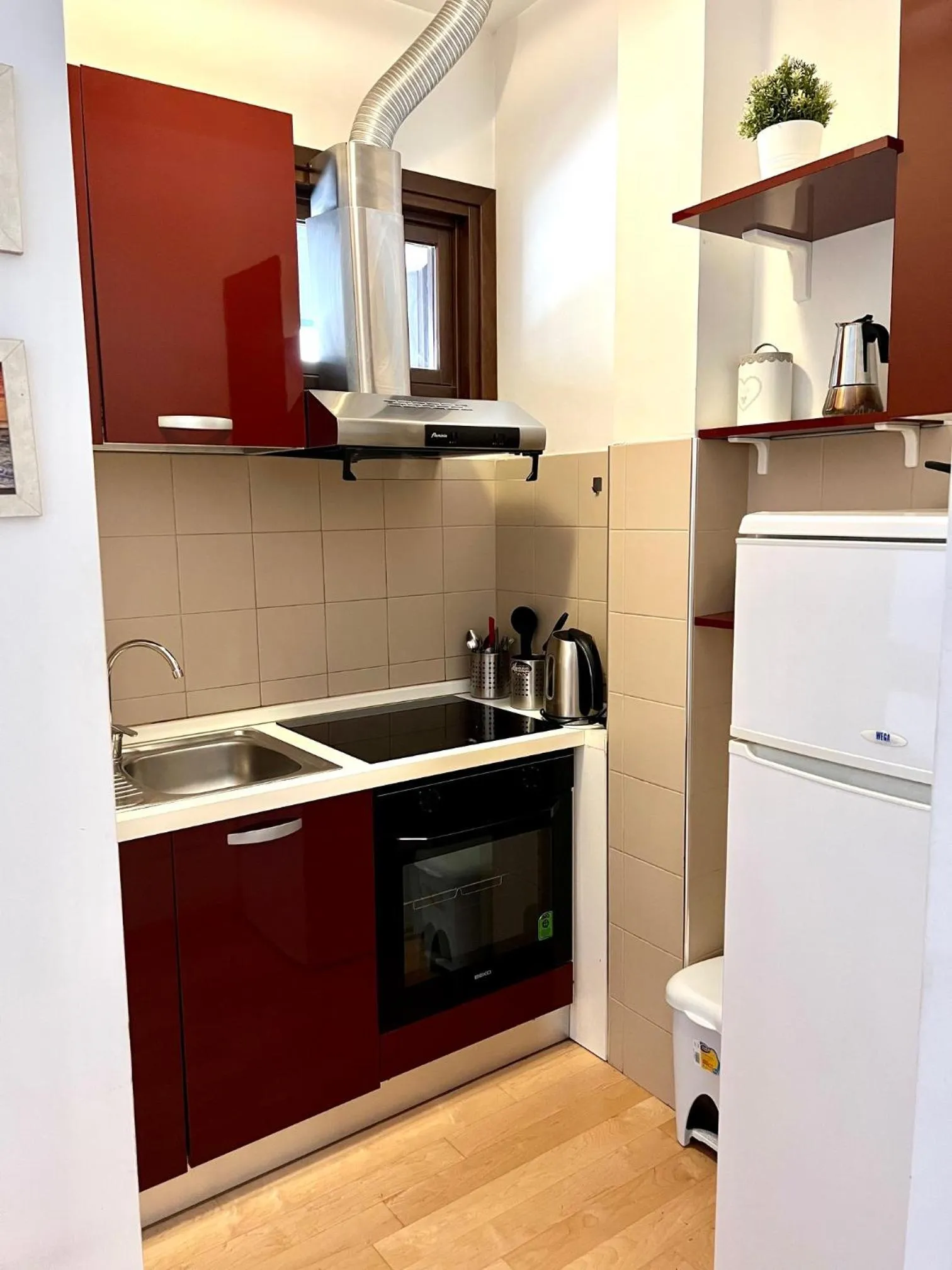 Kitchen or kitchenette in Luciano Laterani Guest House