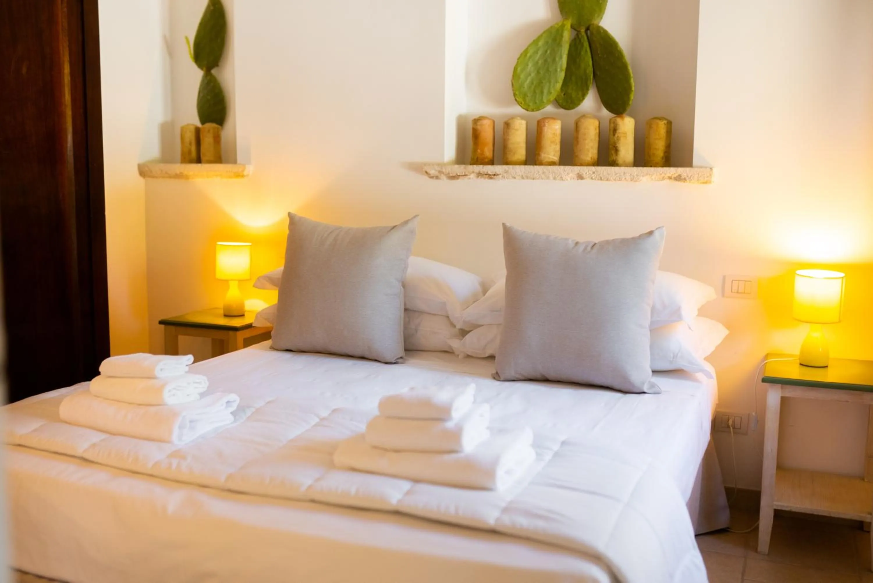 Bed in Masseria Montepaolo Dimora di Charme