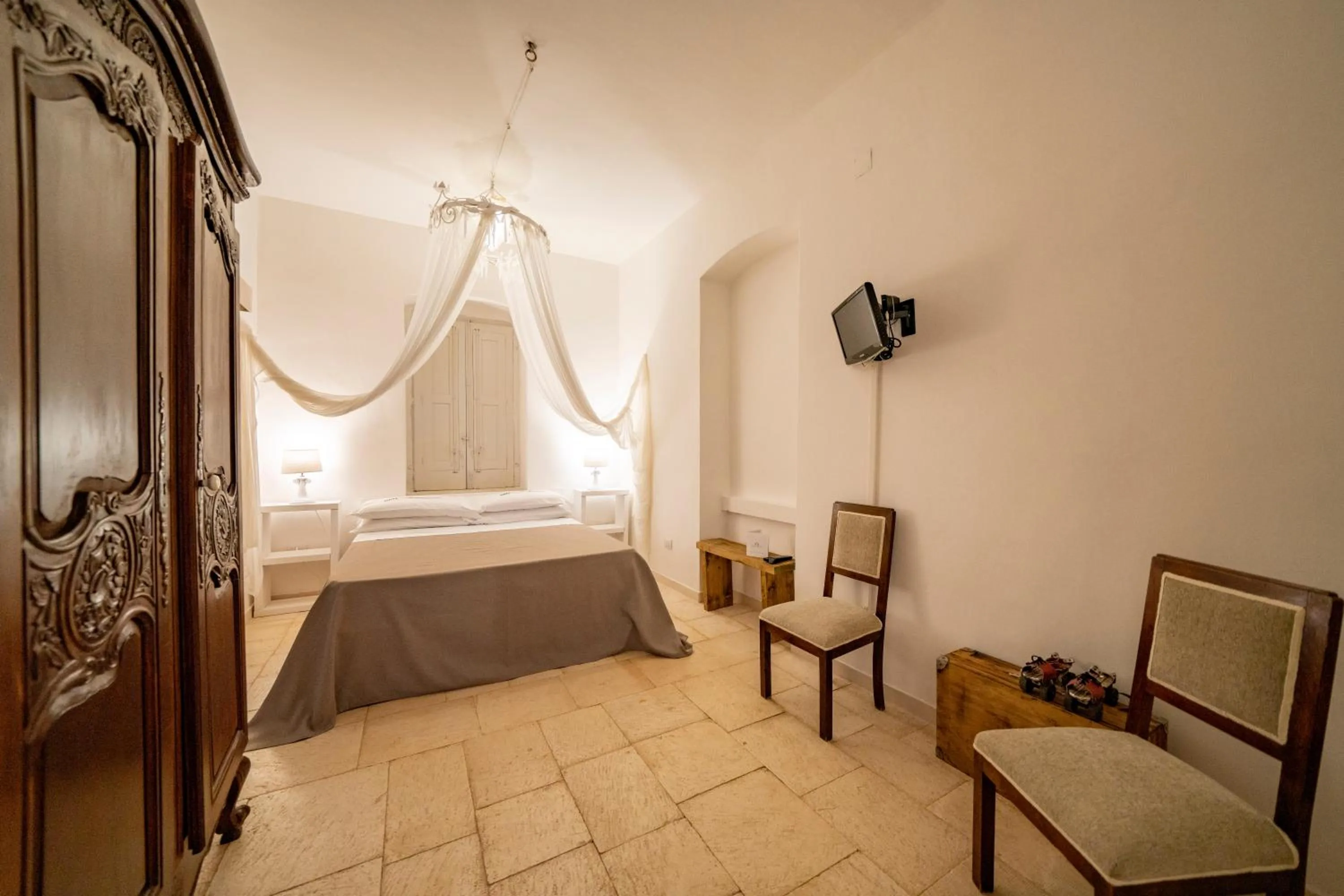 Bed in Masseria Montepaolo Dimora di Charme