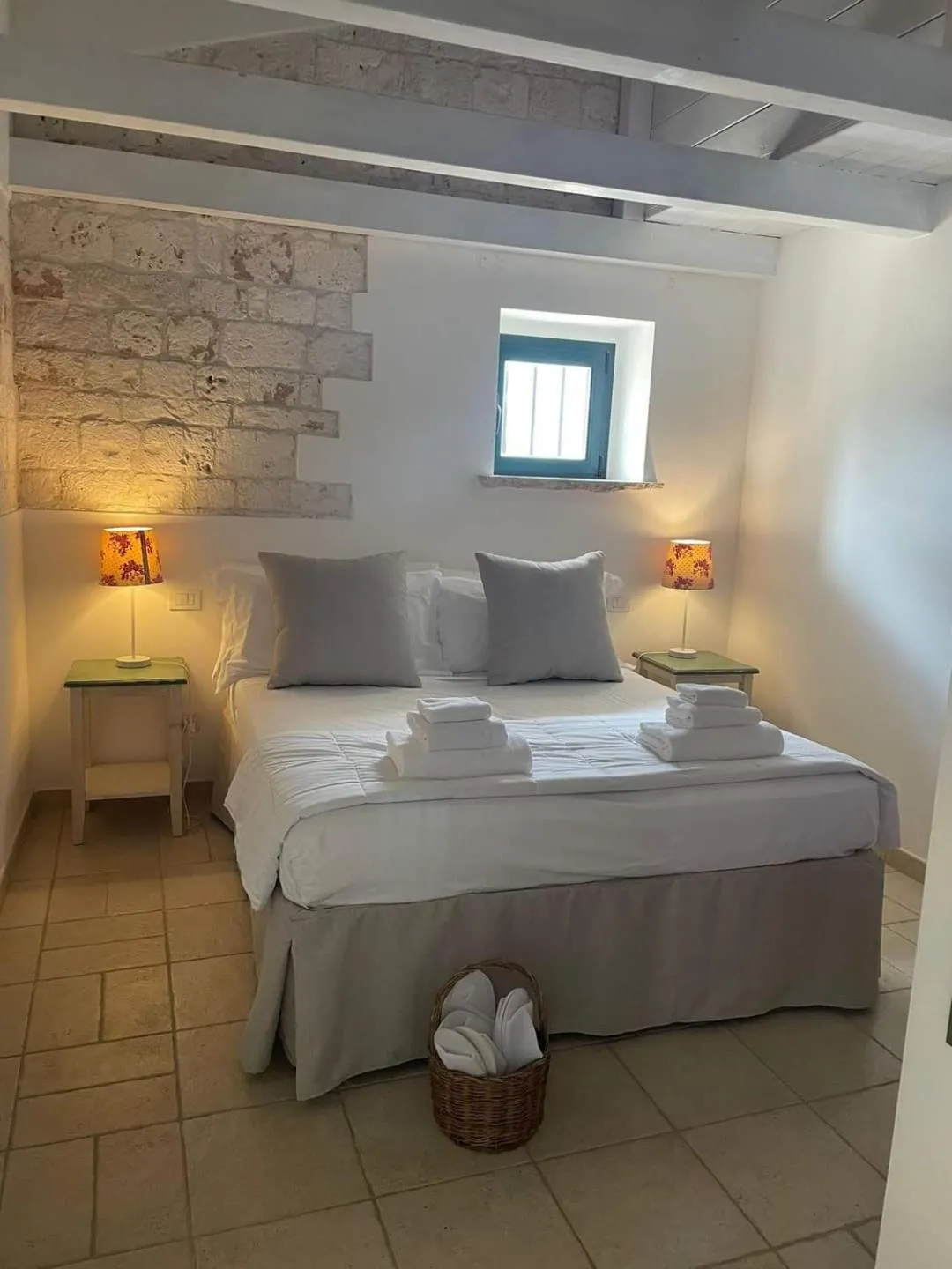 Bed in Masseria Montepaolo Dimora di Charme