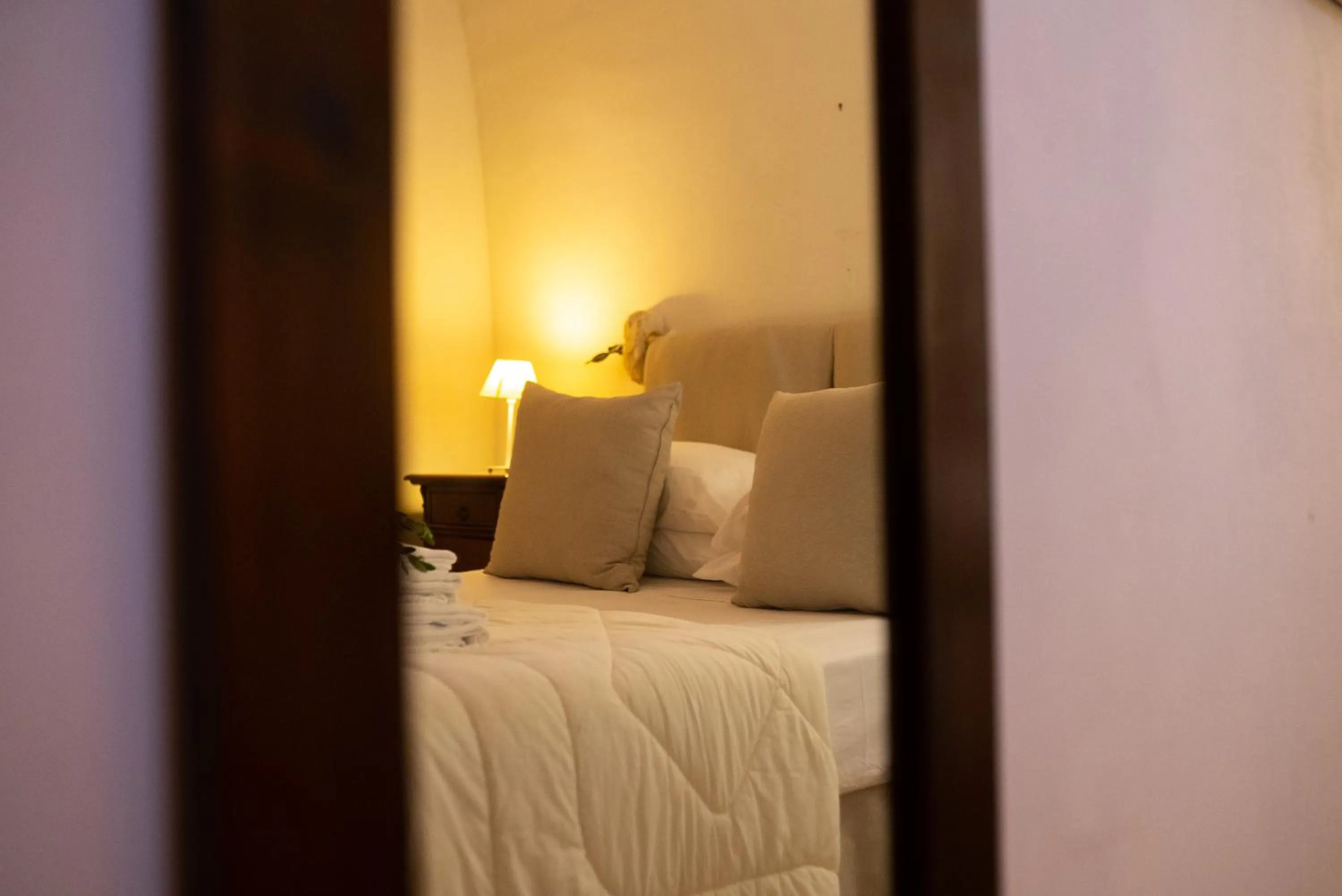 Bed in Masseria Montepaolo Dimora di Charme